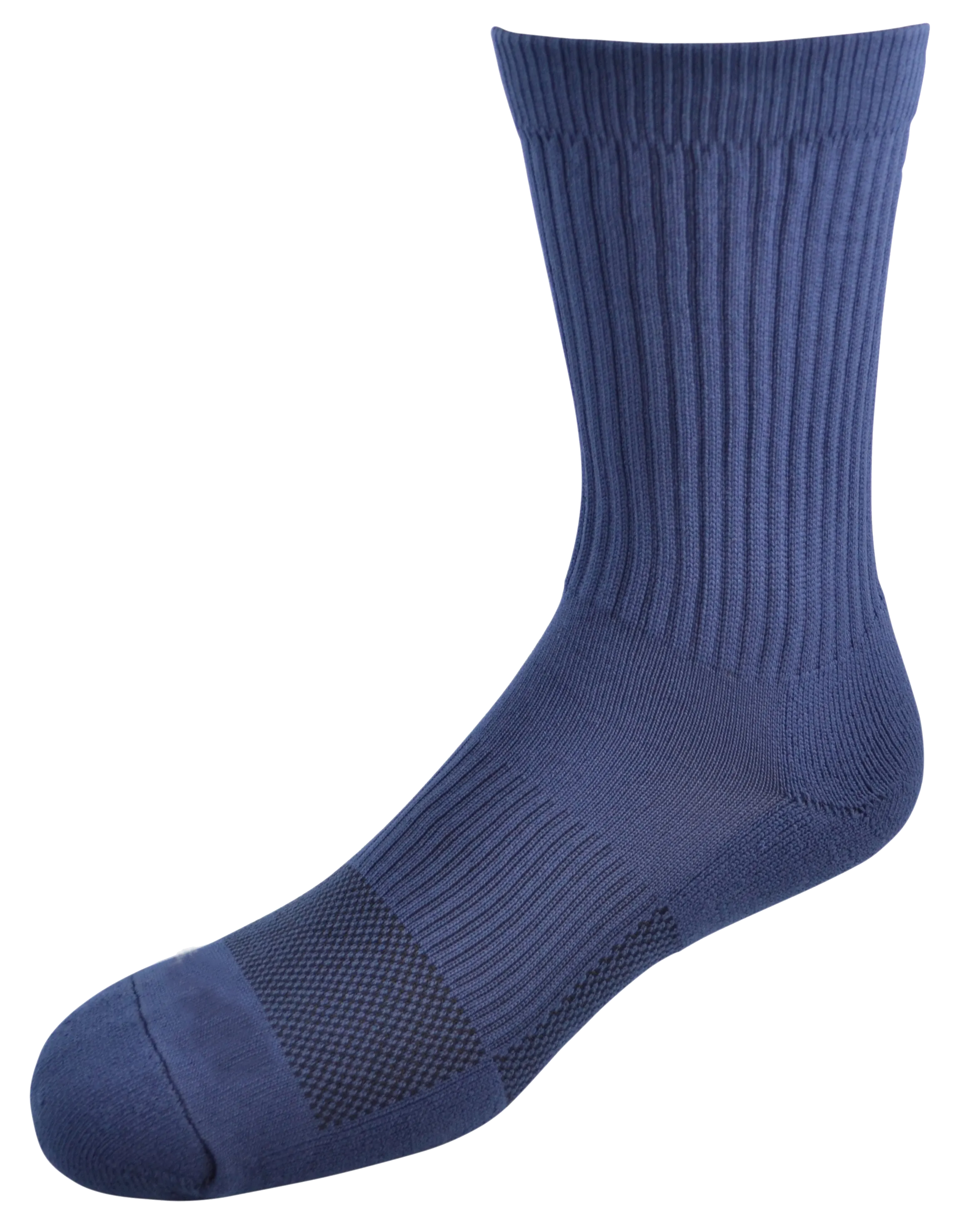 2ndWind Recovery Titanium-Infused Crew Socks | Navy Blue - 2 Pack