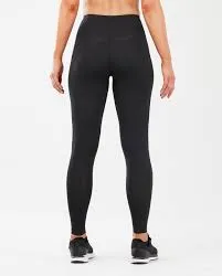 2XU Womens Motion Hi-Rise Compression Tights - Black/Nero