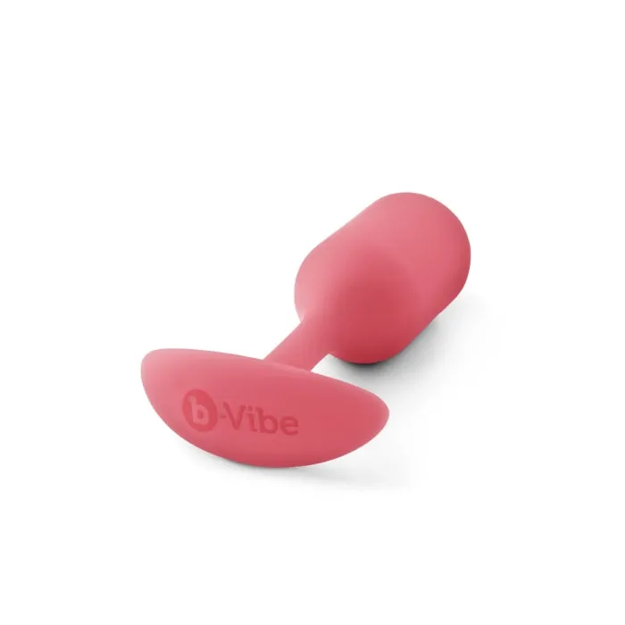 b-Vibe Snug Plug 2 Weighted Butt Plug - All Colors