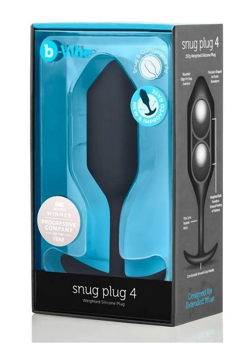 B-vibe Snug Plug 4 Black