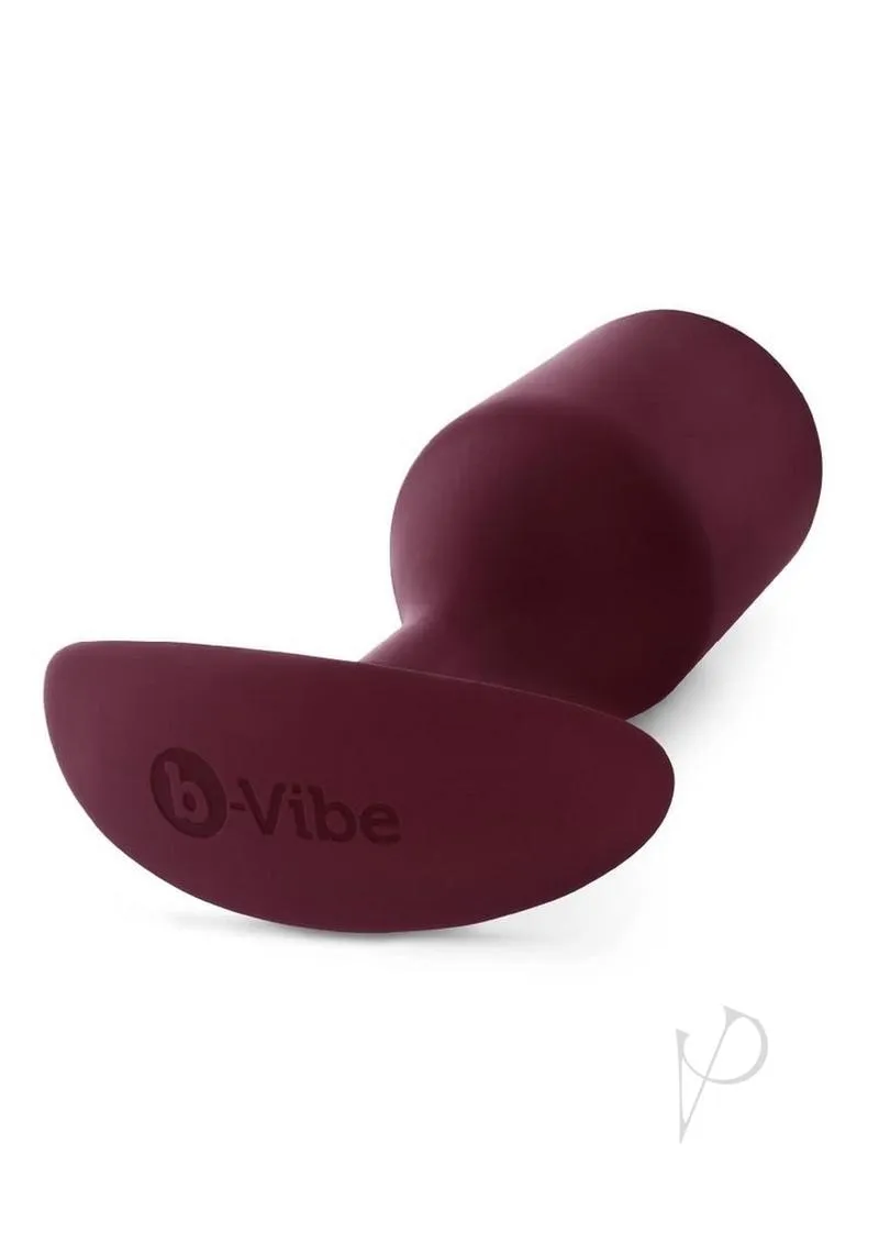 B-vibe Snug Plug 5 Dark Red