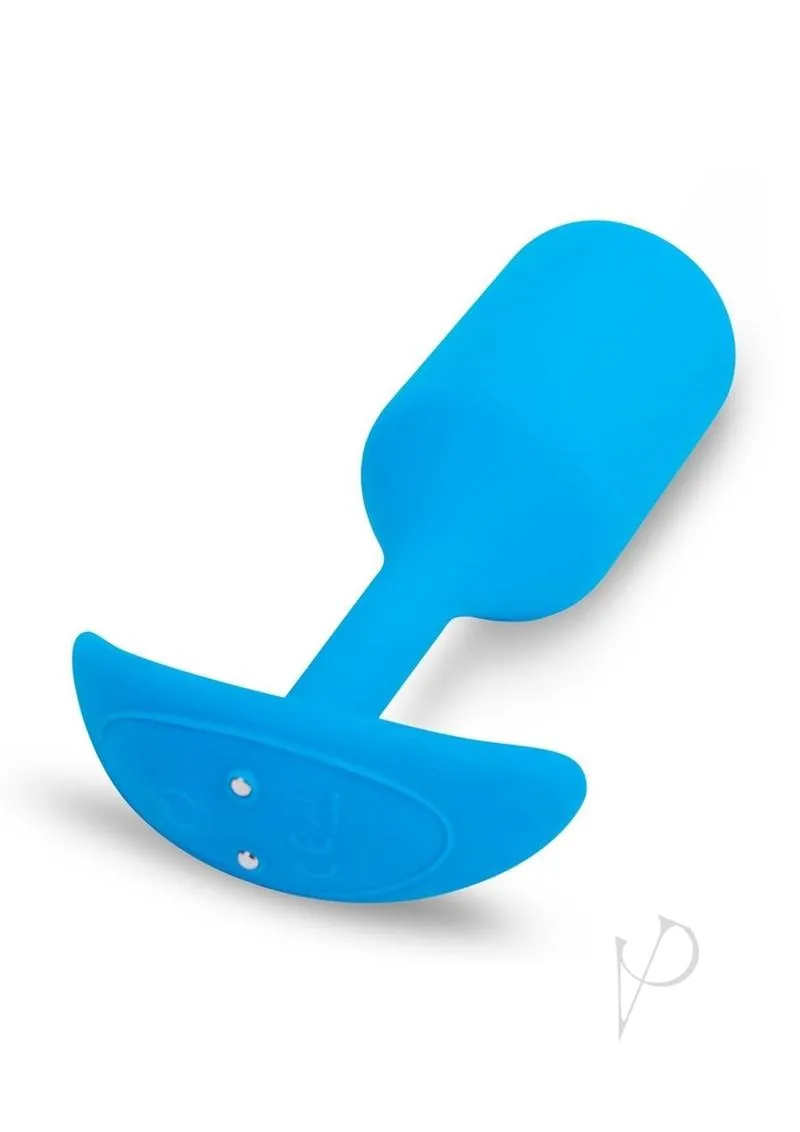 B-vibe Vibrate Snug Plug Lg Blue