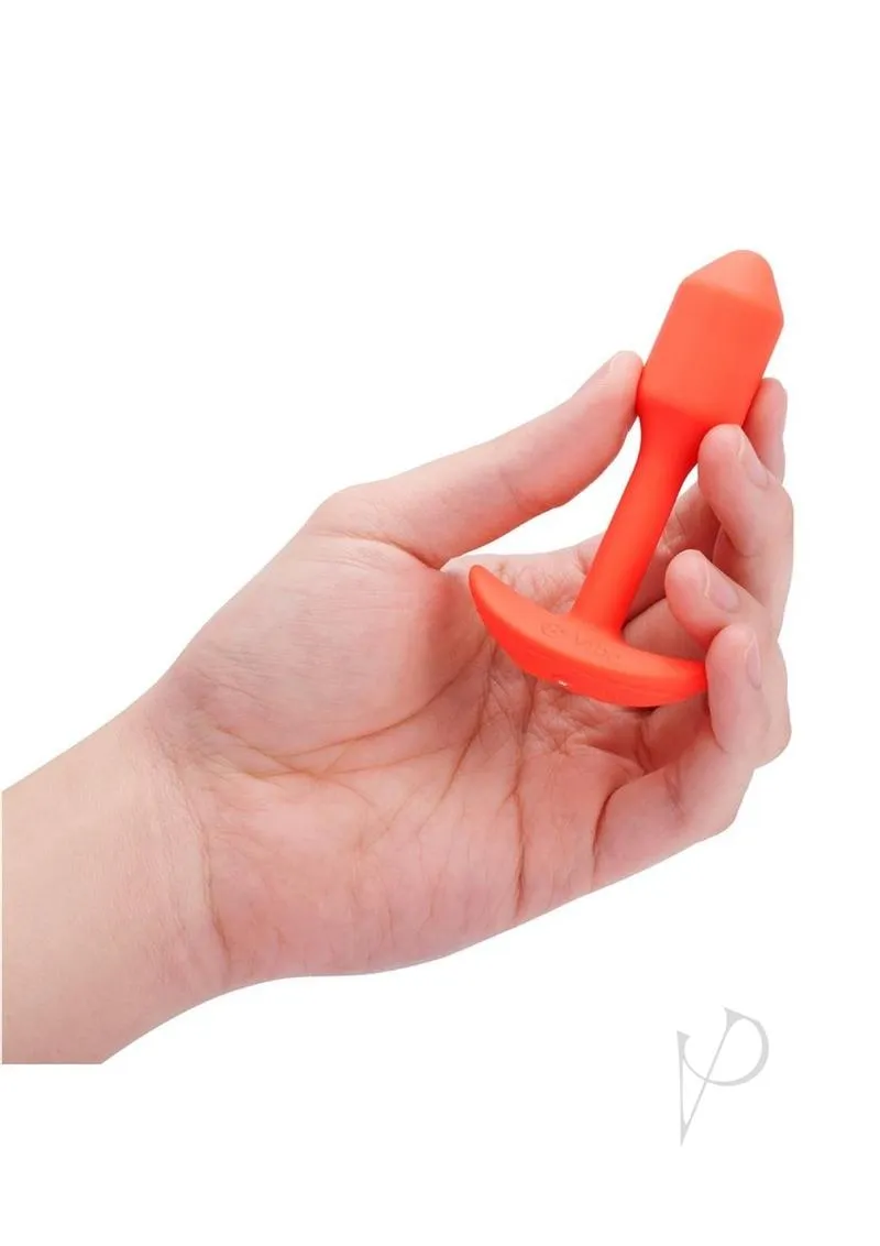 B-vibe Vibrate Snug Plug Sm Orange