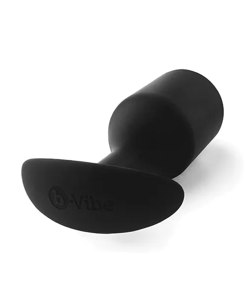 b-Vibe Weighted Snug Plug 7 - 600g - Black