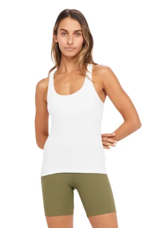 Balance Seamless Lenny Tank, White