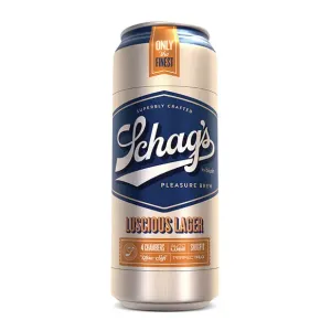 Blush Schag’s Luscious Lager Self-Lubricating Stroker Frosted