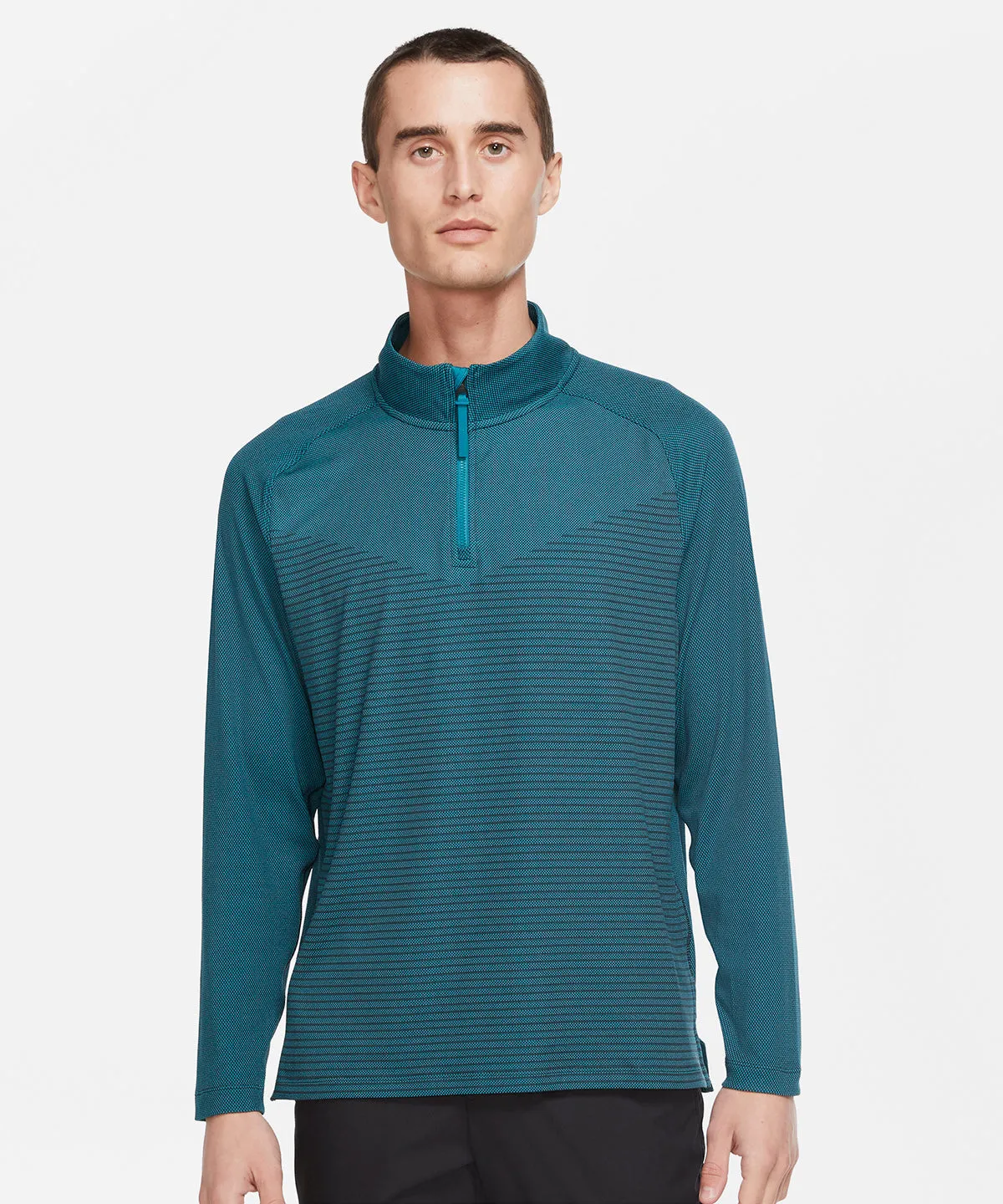 Bright Spruce/Obsidian/Black - Nike Vapor half-zip top