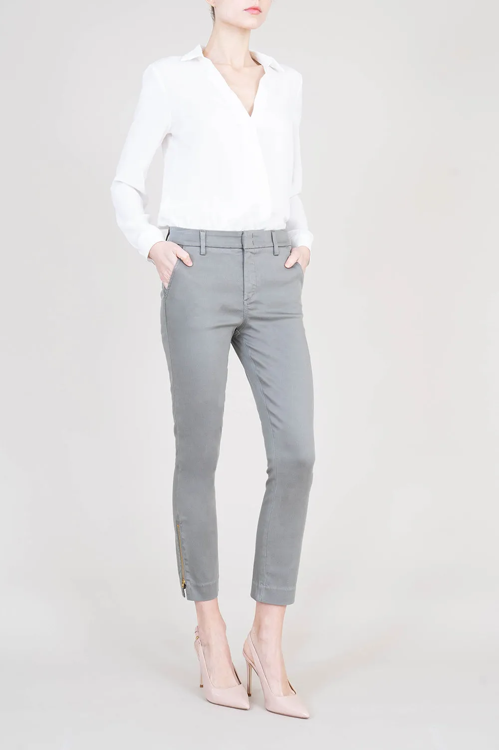 Brittany Zipper Hem Trouser