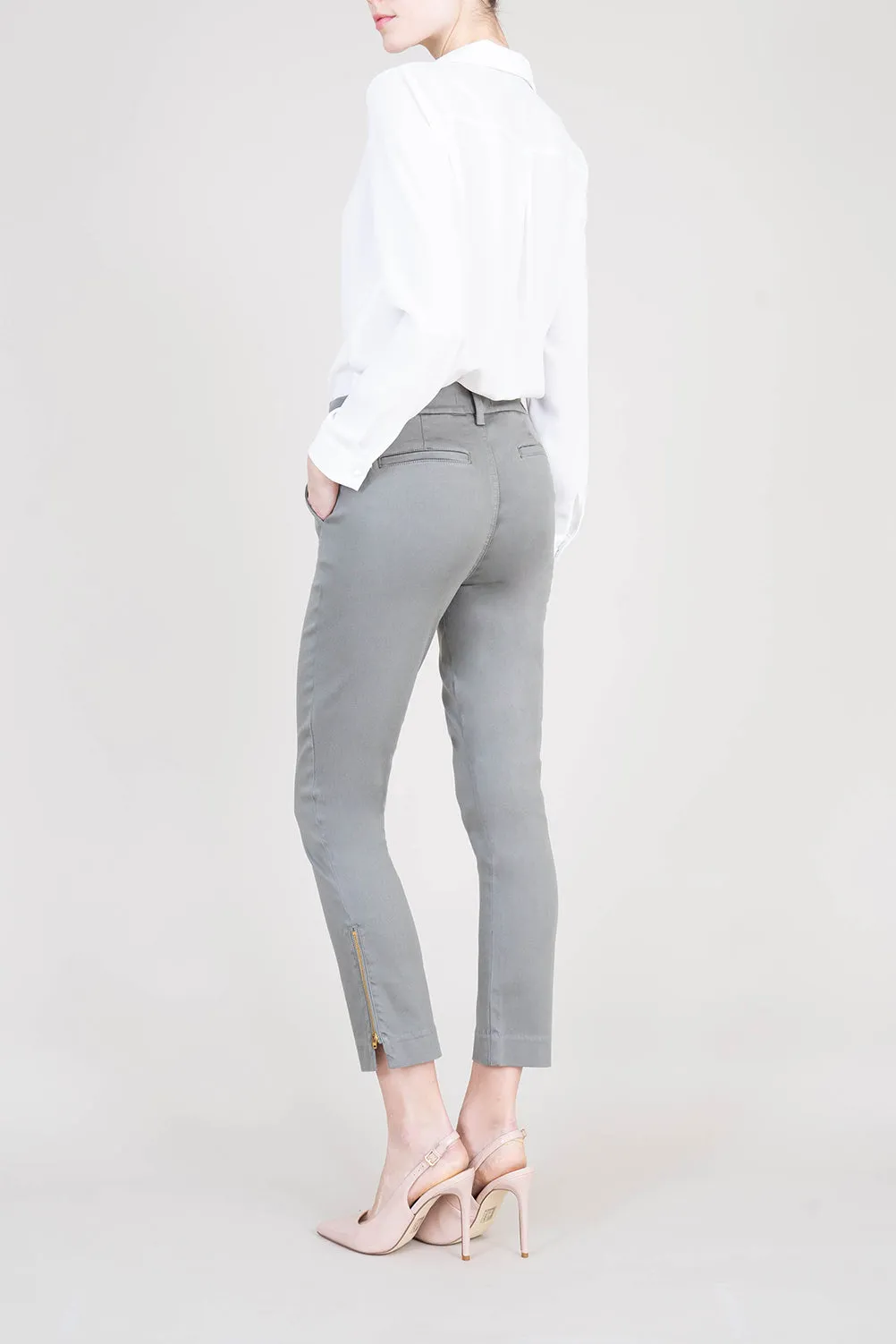 Brittany Zipper Hem Trouser