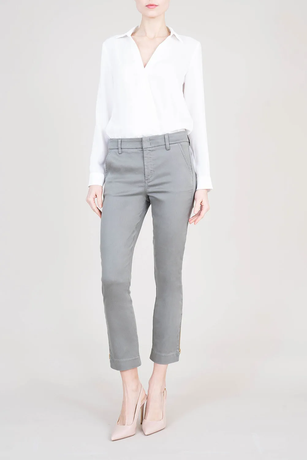 Brittany Zipper Hem Trouser