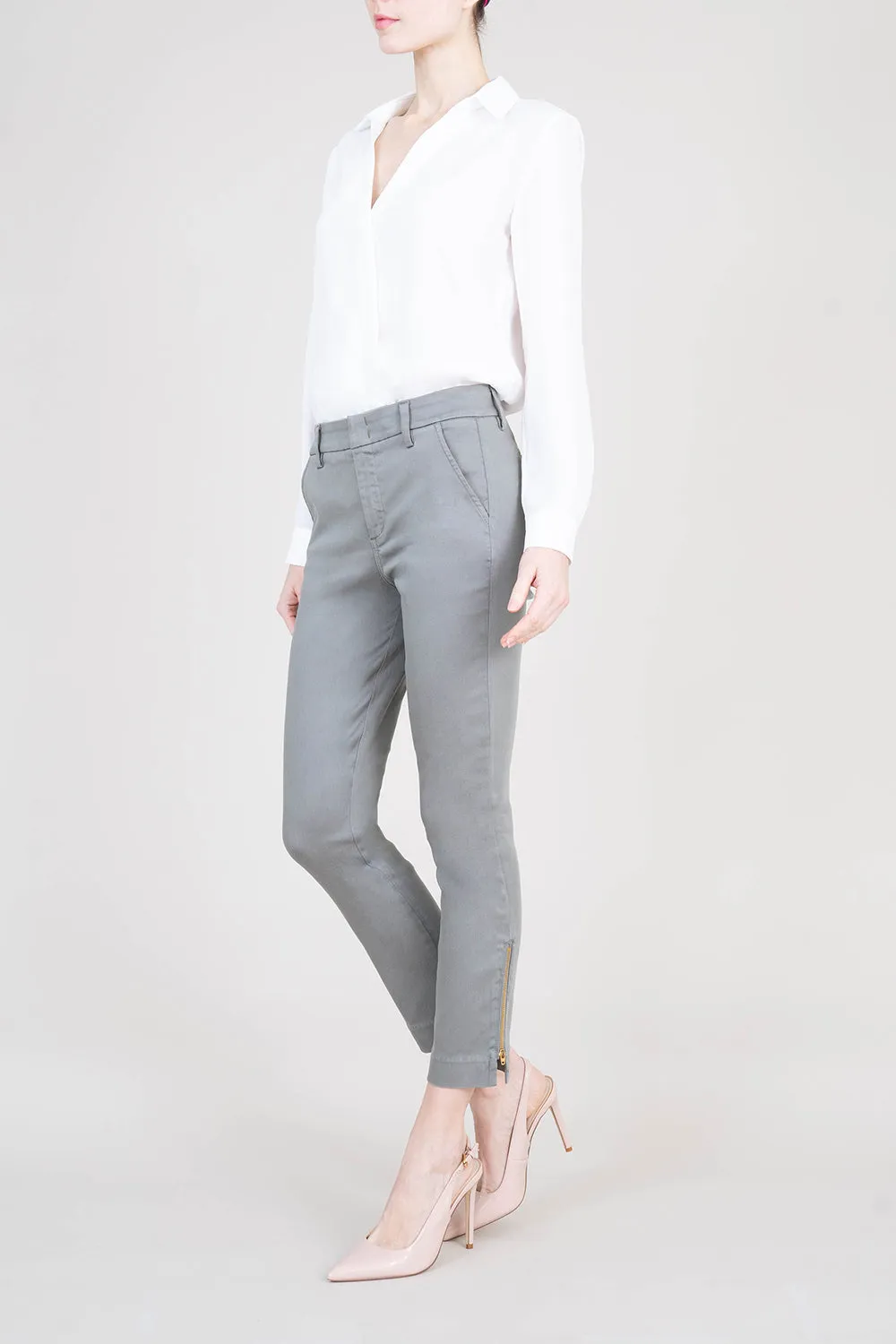 Brittany Zipper Hem Trouser