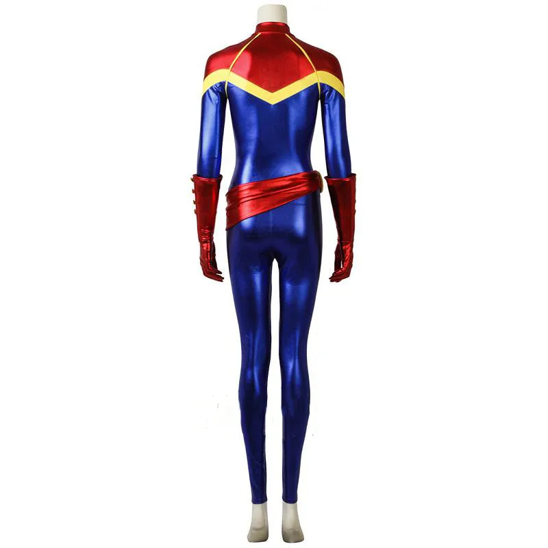 Captain Marvel (Carol Danvers) Full Body Suit Costume