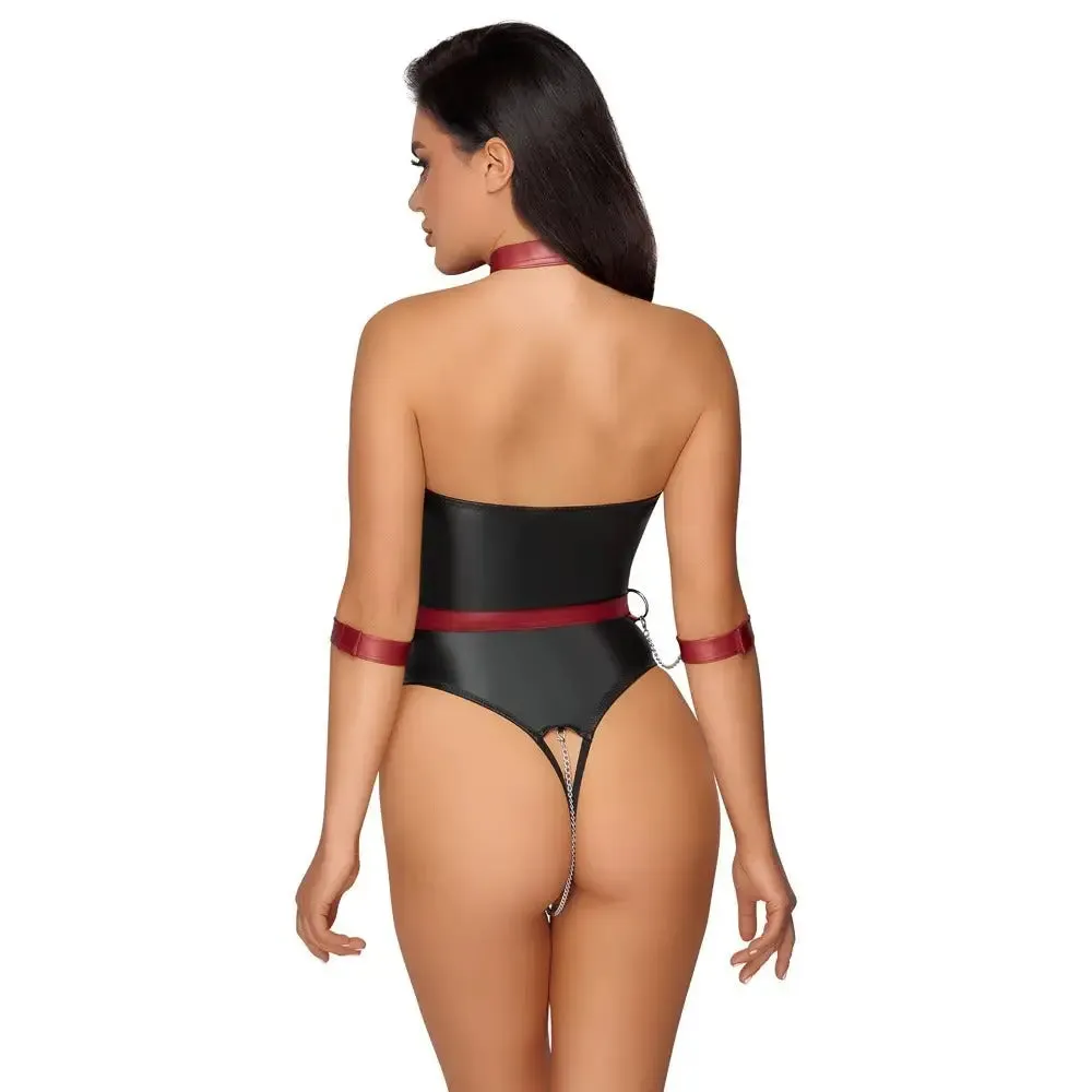 Cottelli Stretchy Black Bondage Body with Harness