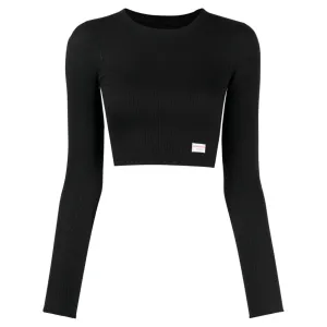 Crew Neck Long Sleeve Top