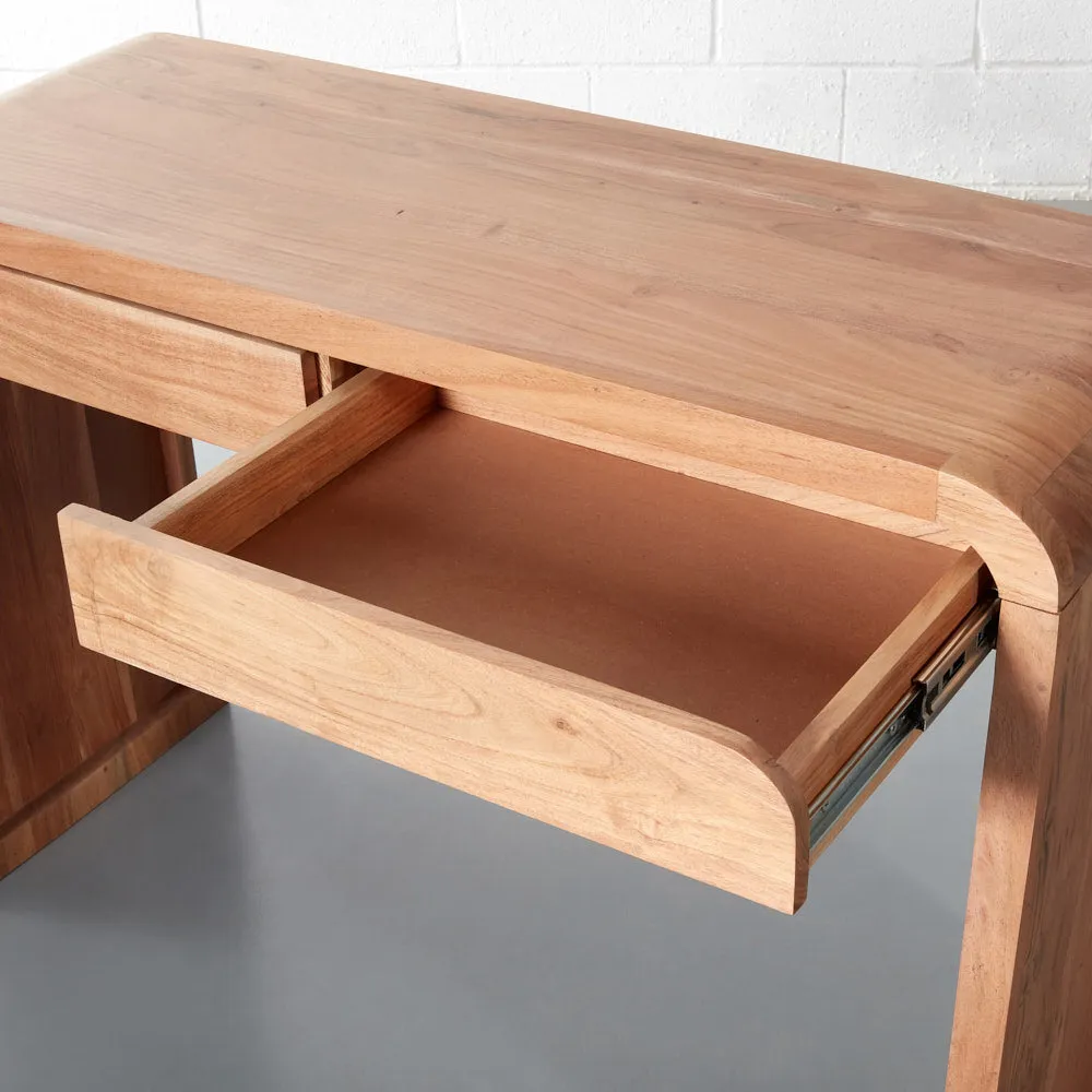 CURVE Acacia Desk