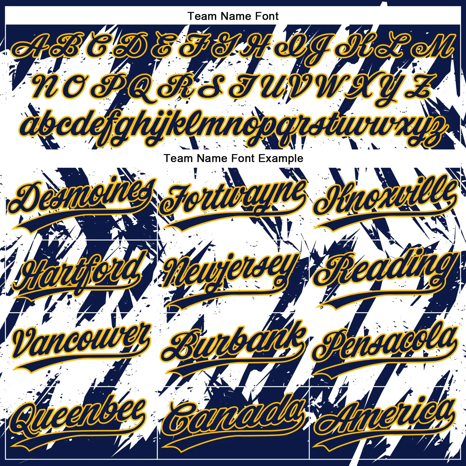 Custom Navy Gold-White 3D Pattern Abstract Sharp Shape Two-Button Unisex Softball Jersey