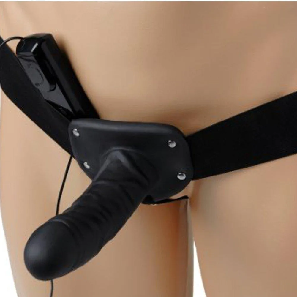 Deluxe 6 Inch Hollow Strap-On