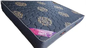 DREAM3 Mattress with Ultra-Soft | Comfortable, Breathable & Durable | Ideal for Home & Hotel Use | Stylish Design Mattress_Diwan Size(72 x 30-5 Inch)_HR Foam_Denim Blue_Knitted Fabric