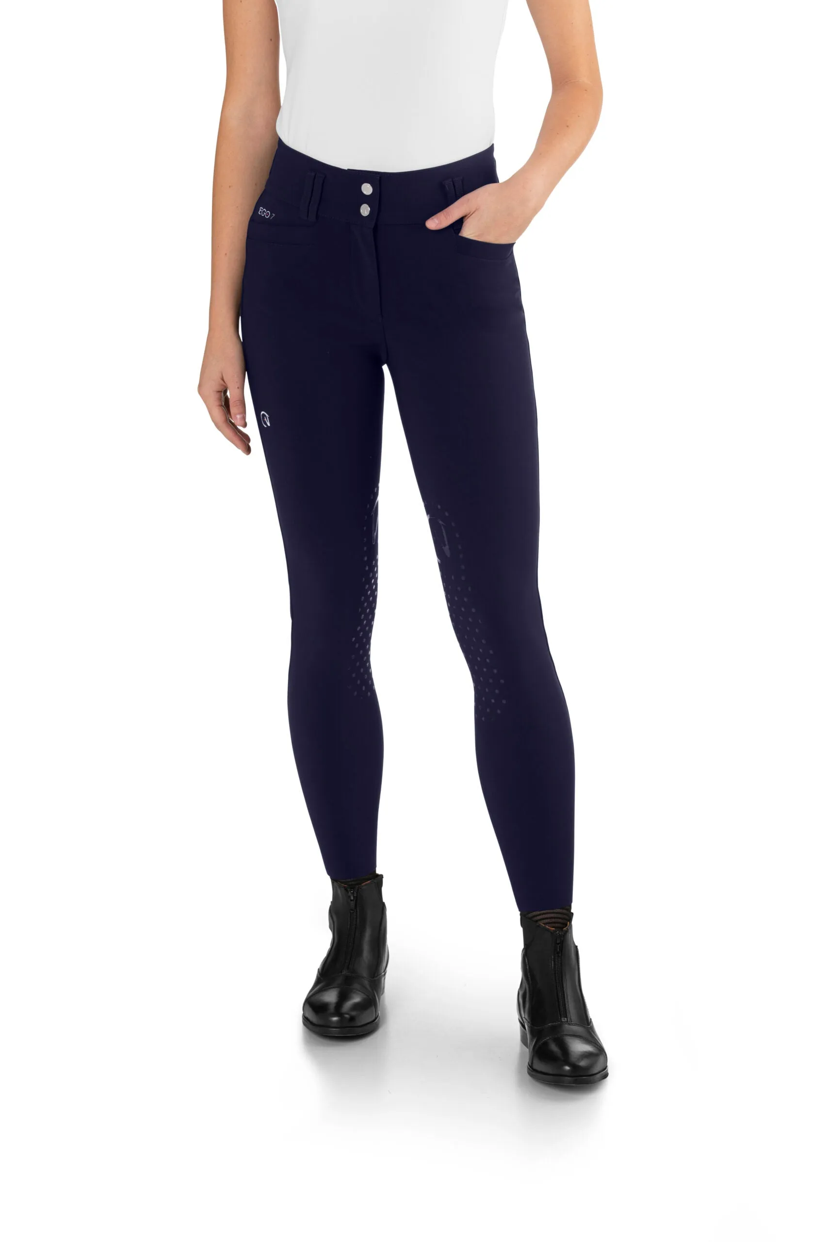 EGO7 CA Women's High Waist Knee Grip Breeches