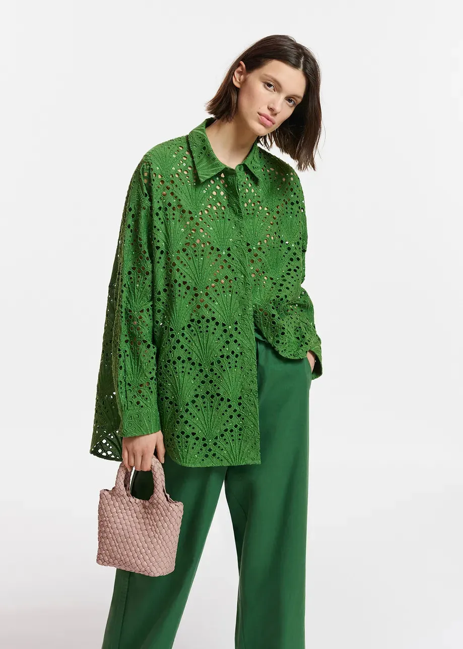 Essentiel Antwerp Fummer Shirt in Green