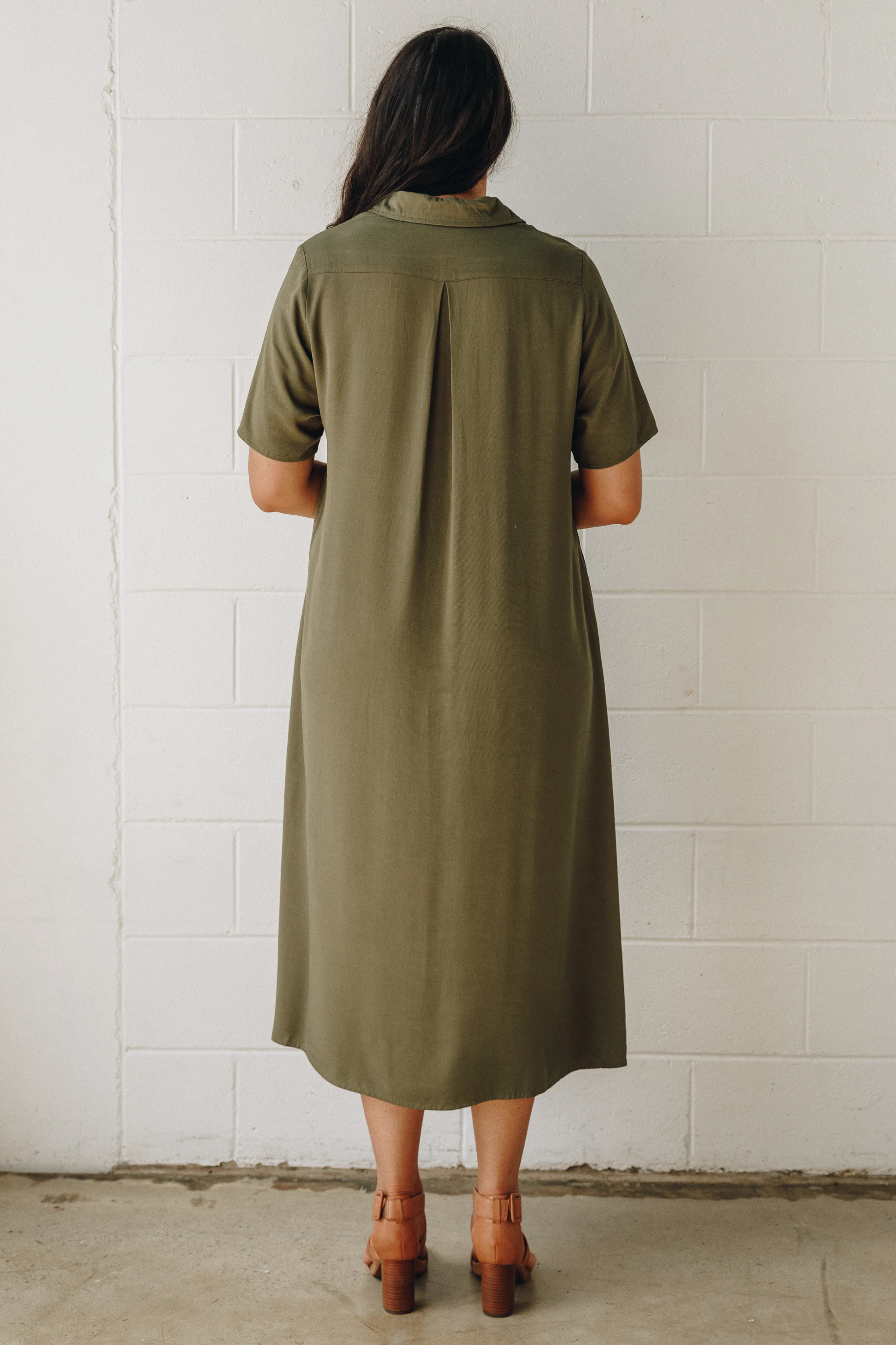 Everyday Maxi Dress | Khaki | FINAL SALE