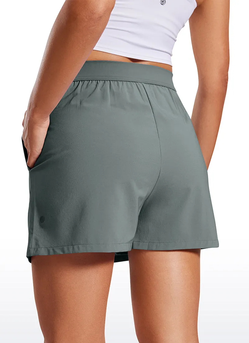 Feathery-Fit Soft High Waisted Skort with Pockets