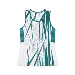 Fila La Finale Full Coverage Tank Top (Women's) - Deep Lake/White