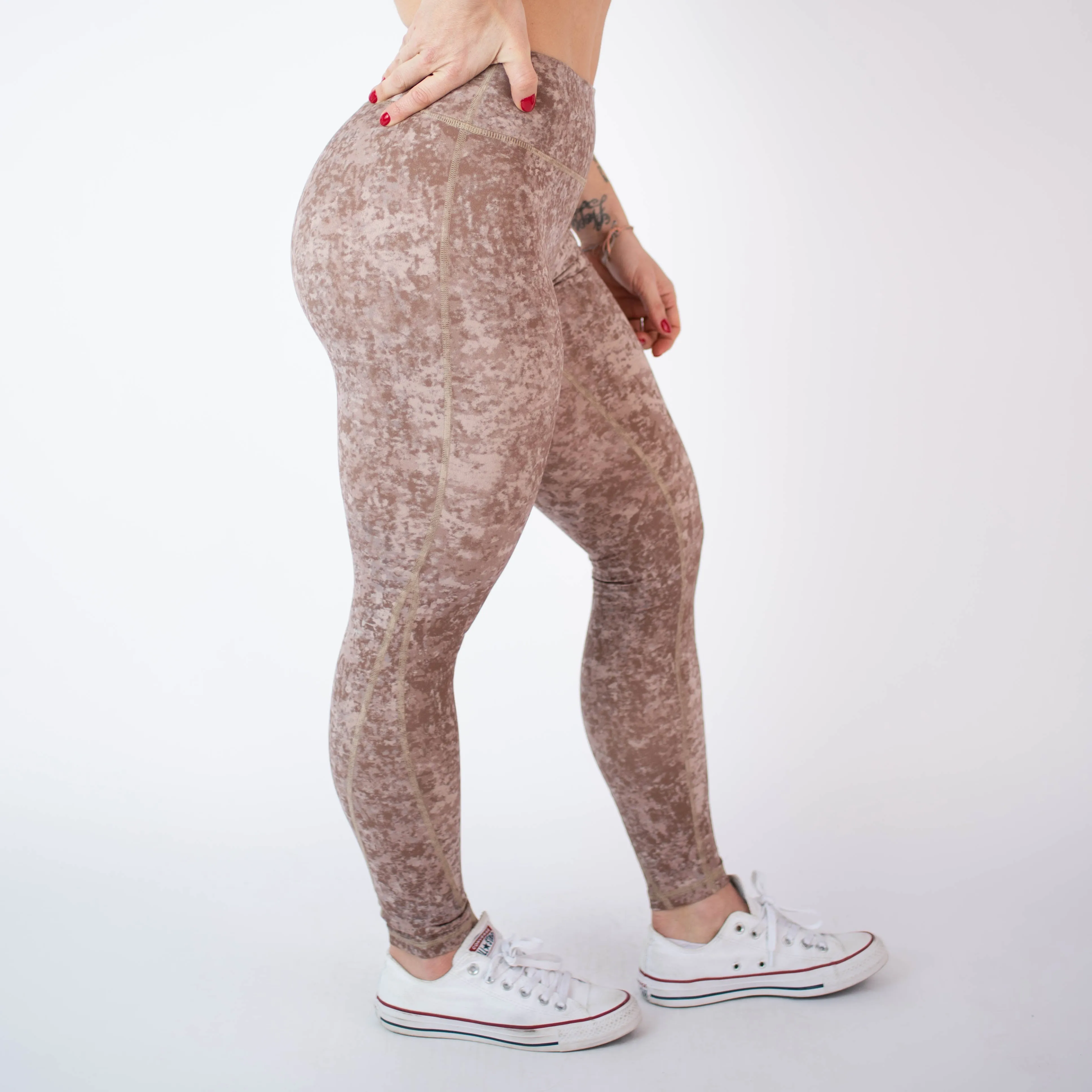 FLEO Apex 25" Micro Tan Leggings (Bounce)