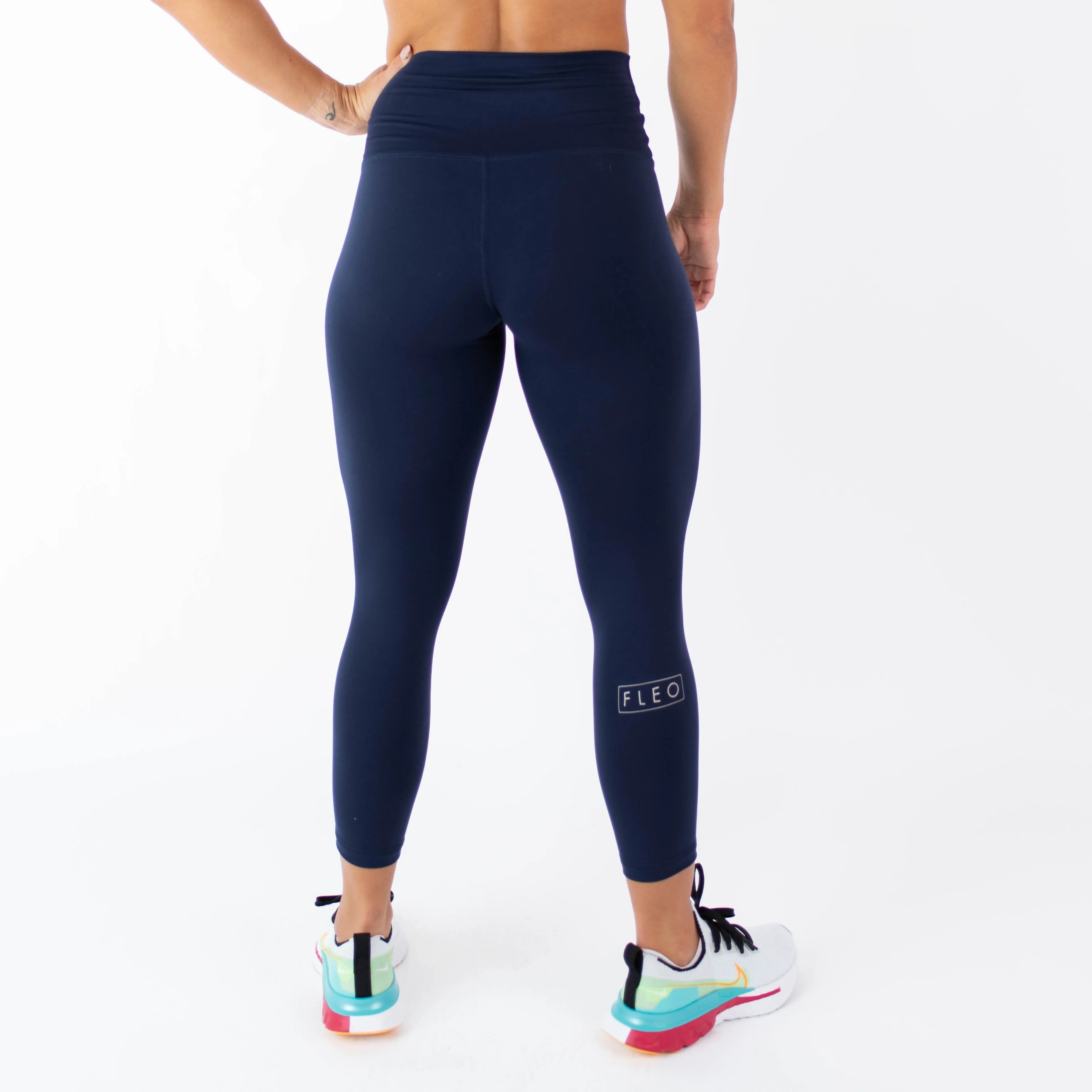 FLEO El Toro 21" Classic Navy Leggings (Bounce)