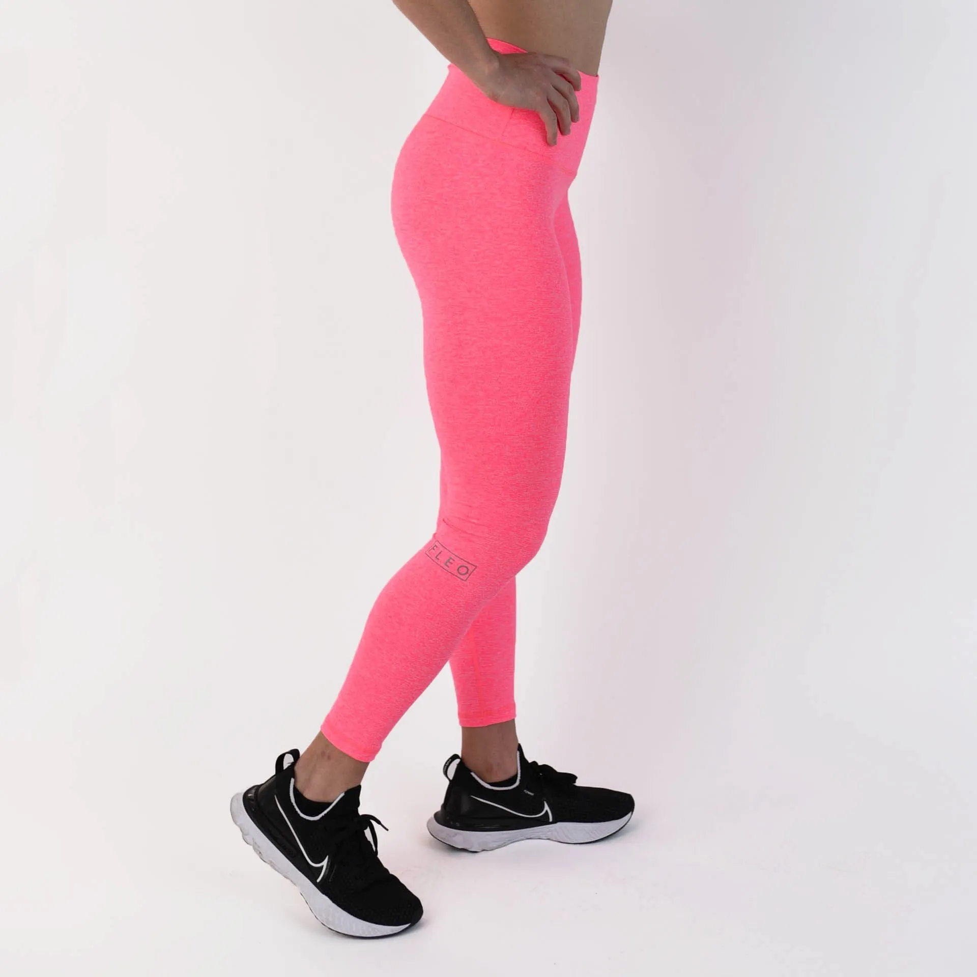 FLEO El Toro 25" Electric Heather Pink Leggings (Bounce)