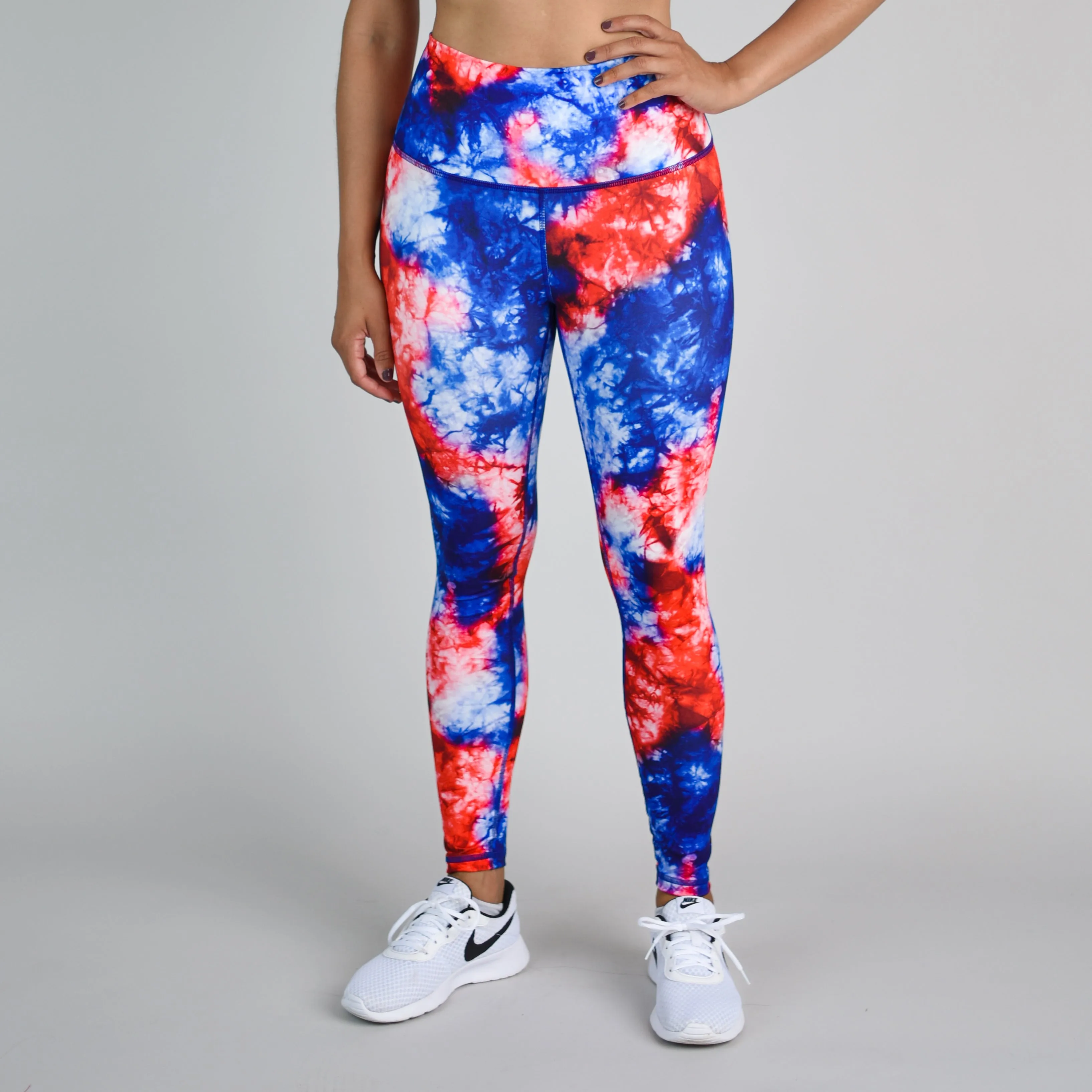 FLEO El Toro 25" USA Tie Dye Leggings