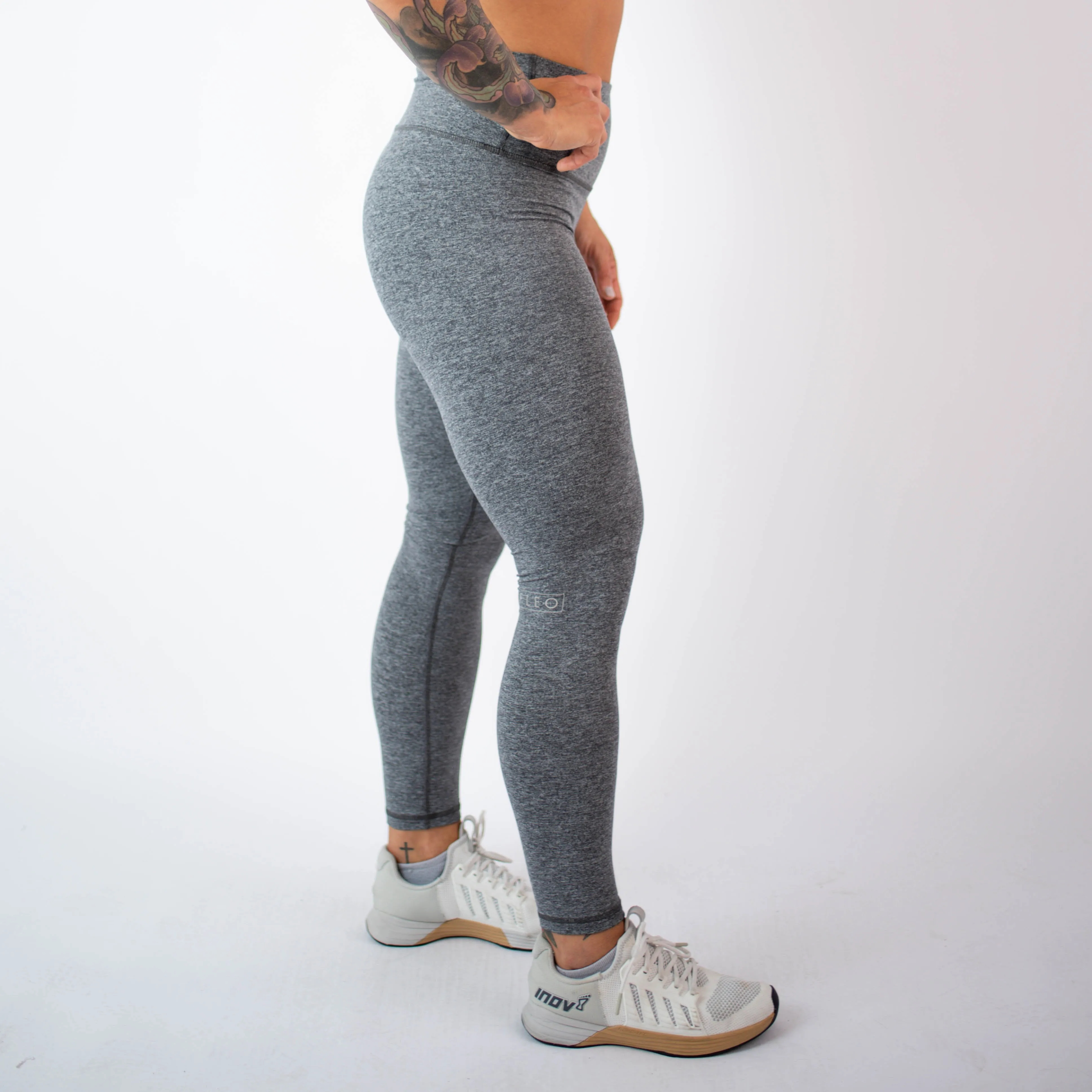 FLEO El Toro 28" Heather Asphalt Leggings