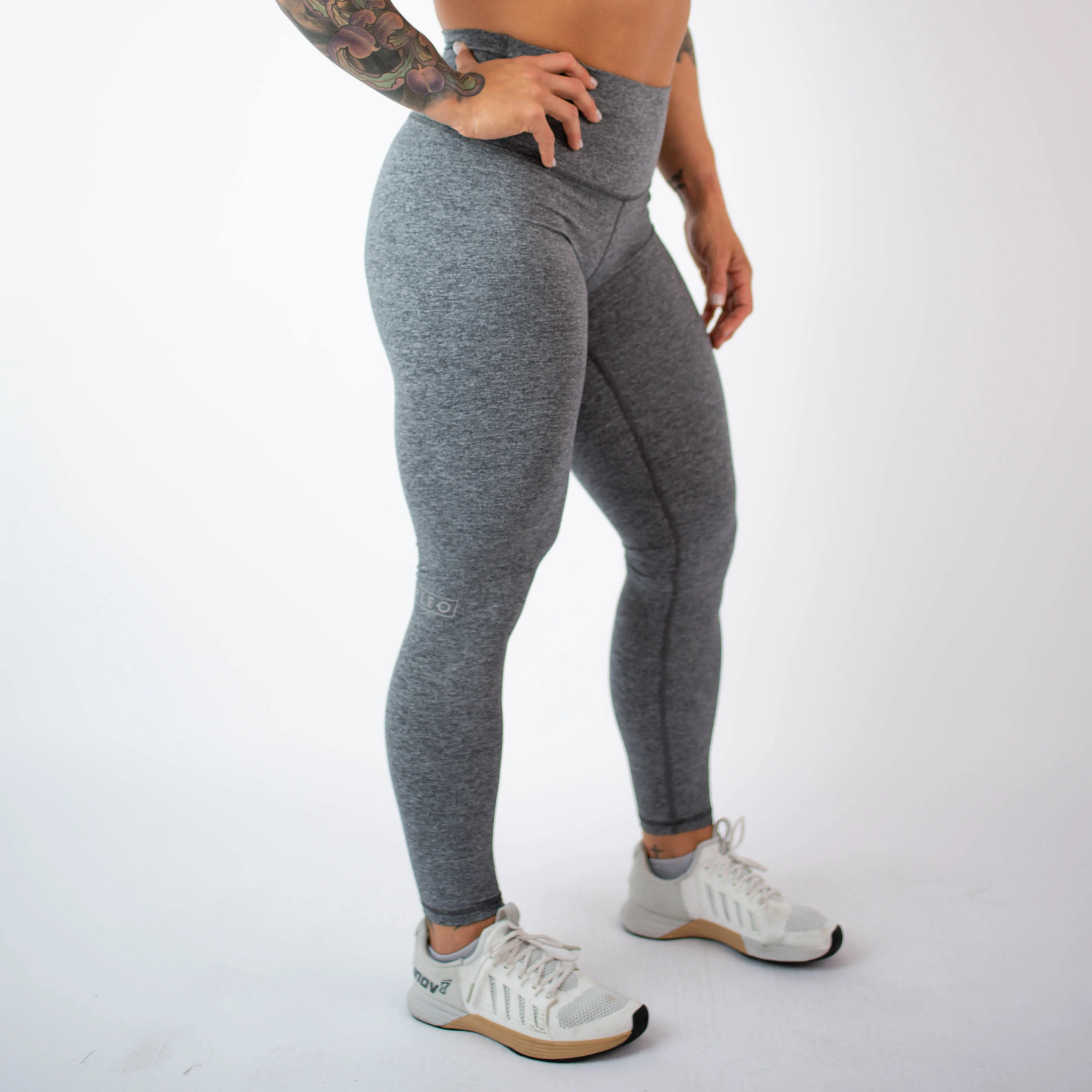 FLEO El Toro 28" Heather Asphalt Leggings