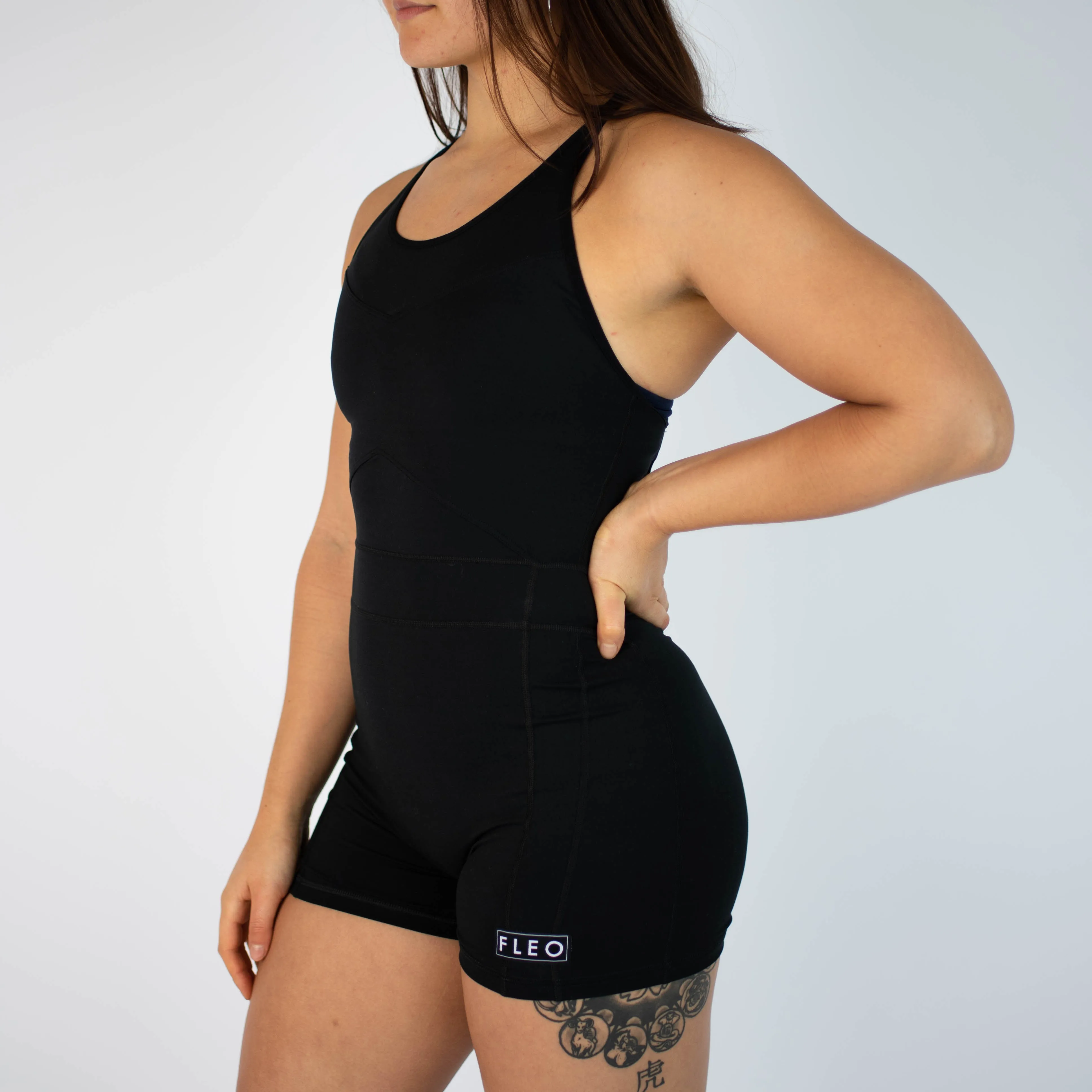 FLEO Singlet (Black)