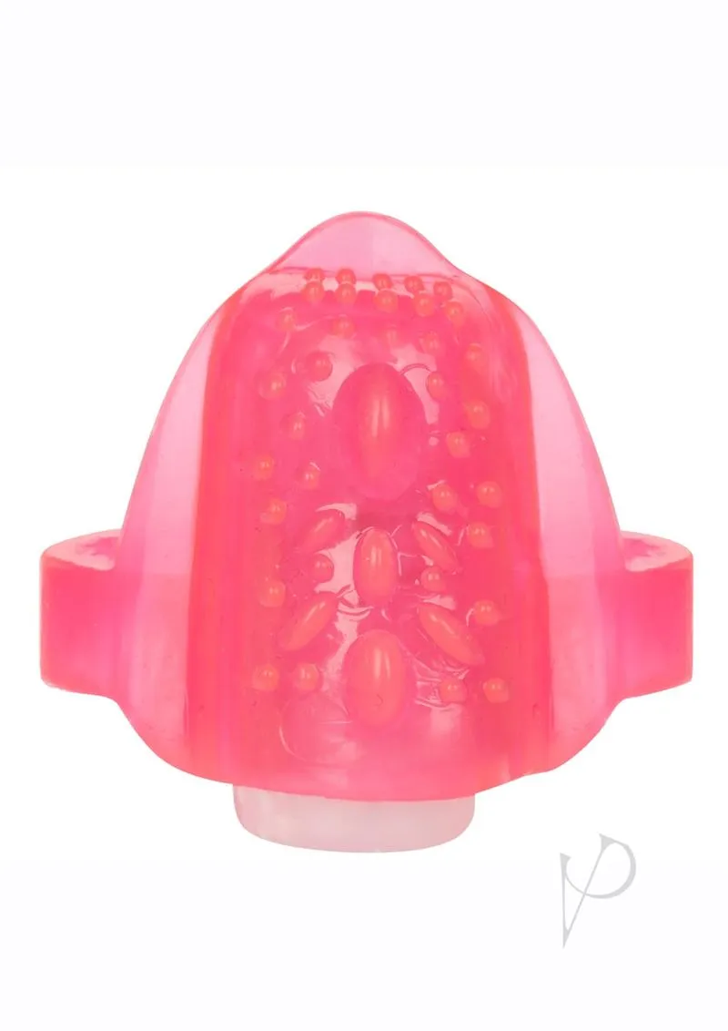 Foil Pk Vibrate Tongue Teaser Pink