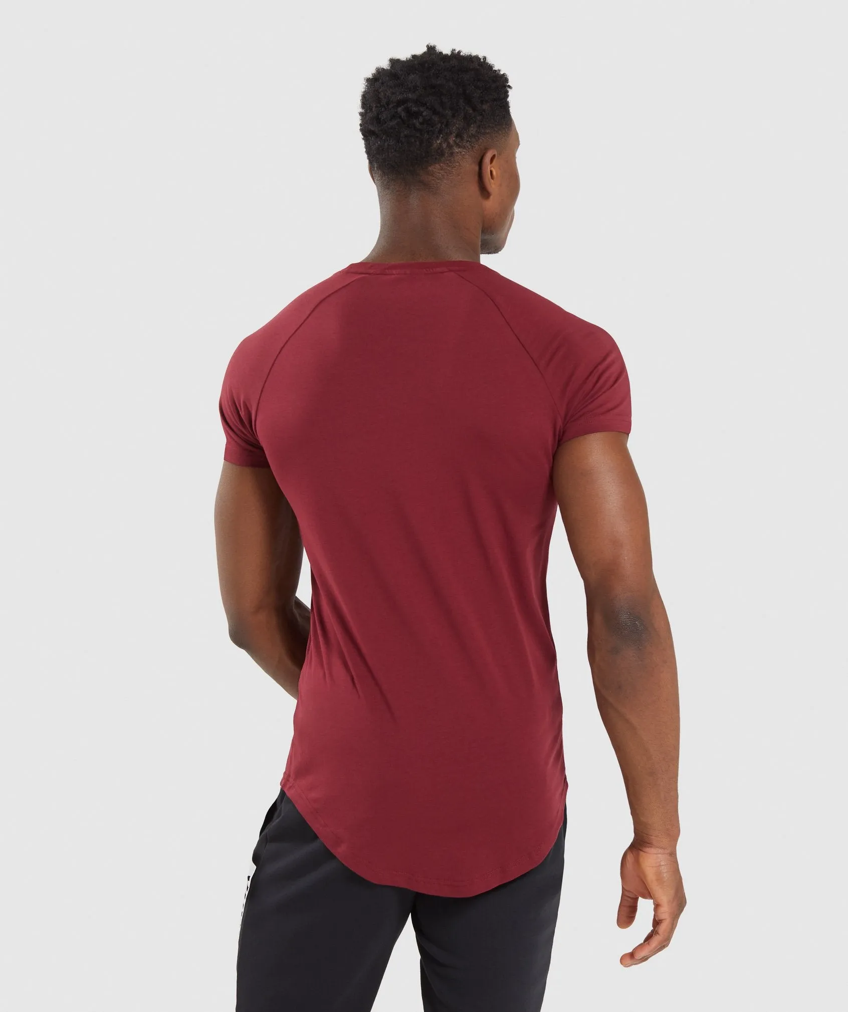 Gymshark Block T-Shirt - Claret