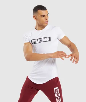 Gymshark Block T-Shirt - White