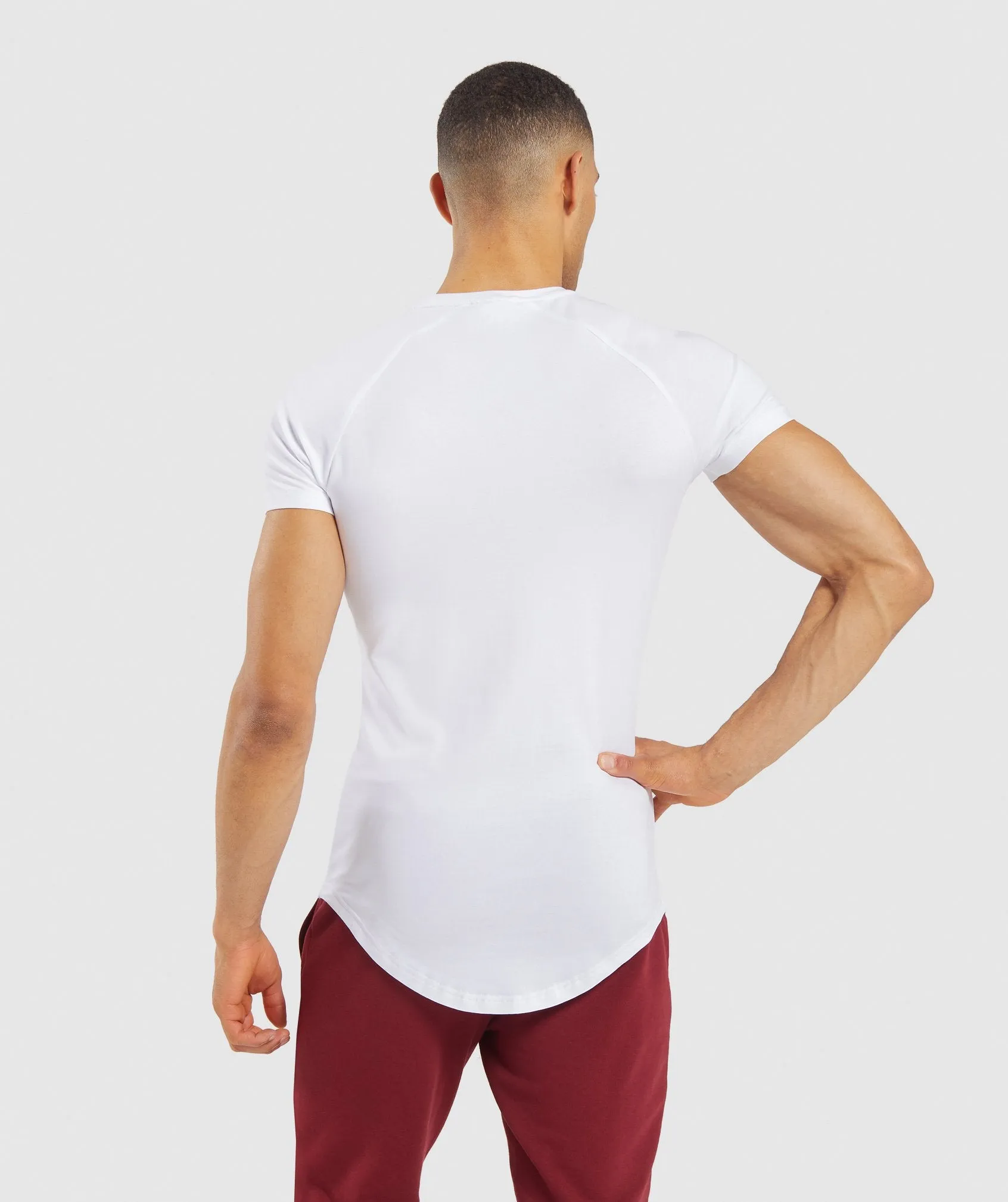 Gymshark Block T-Shirt - White