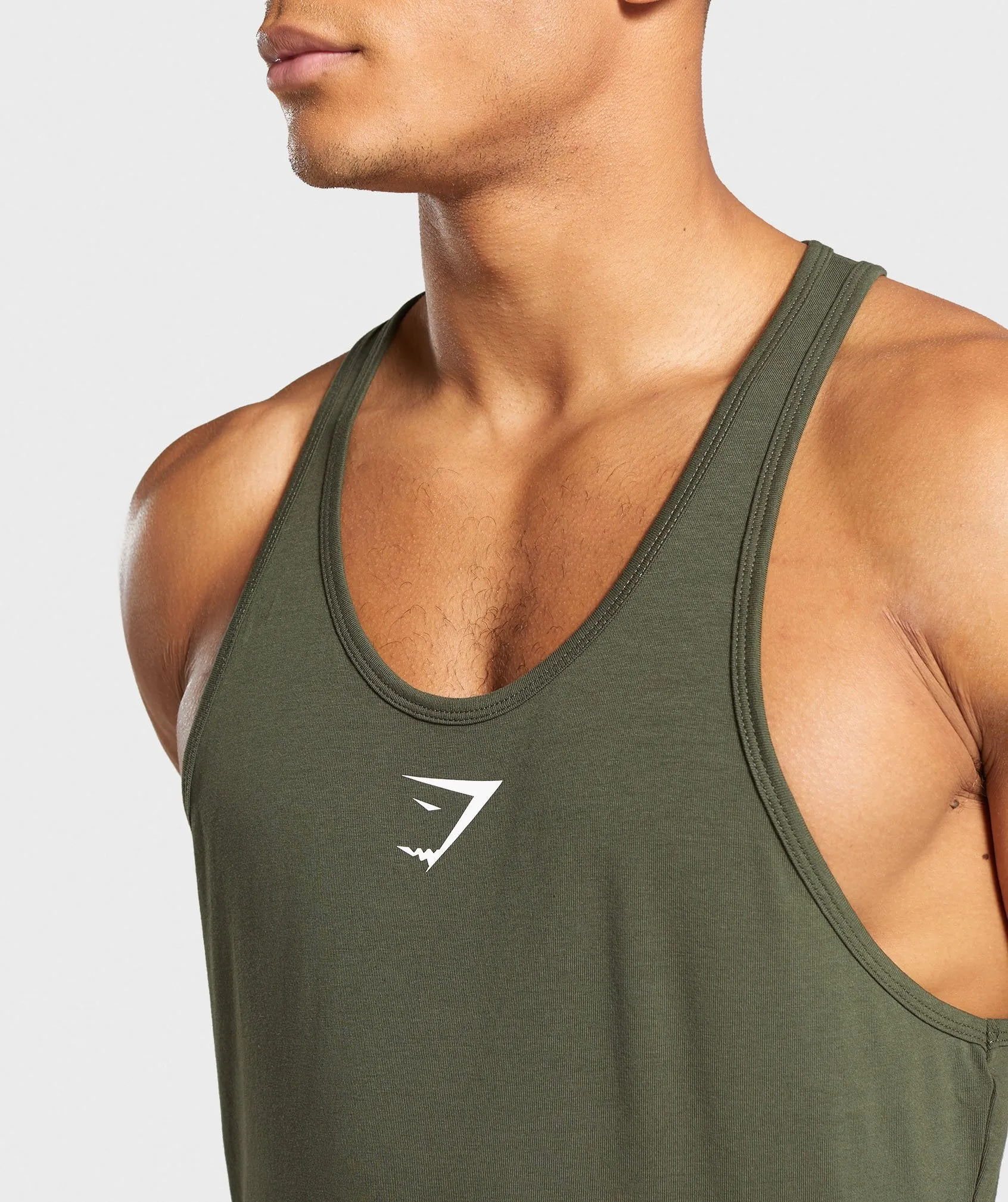 Gymshark Ion Stringer - Woodland Green