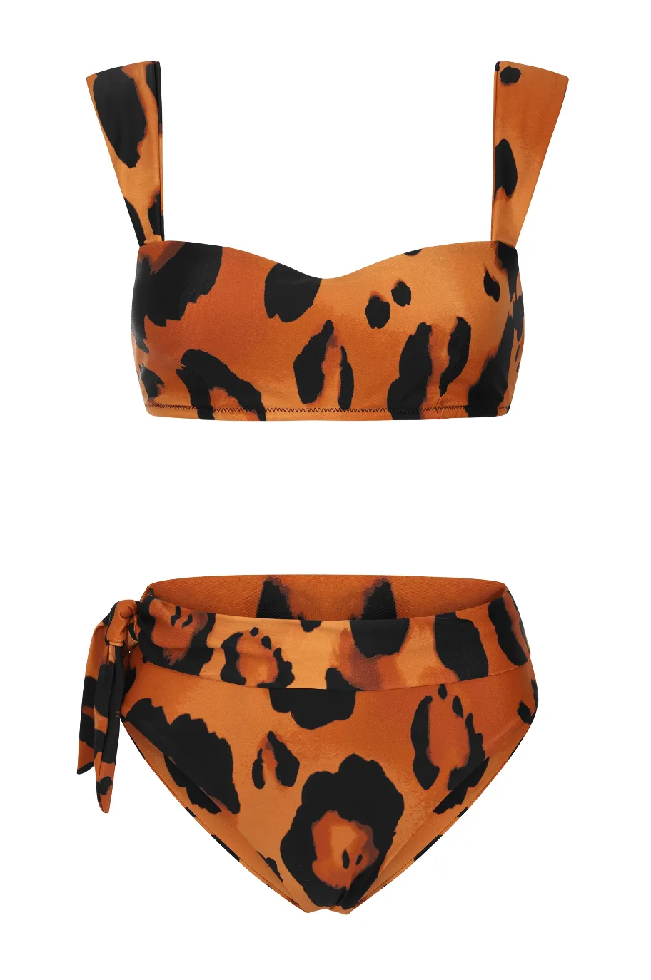 HALO Cala Conta Bikini Bottoms in Jungle Leopard