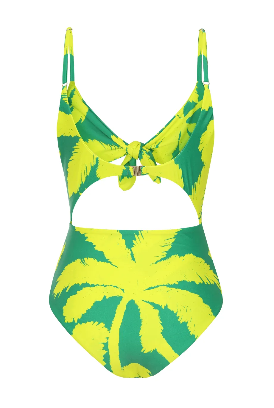 HALO Neptune Swimsuit in Lime Palm