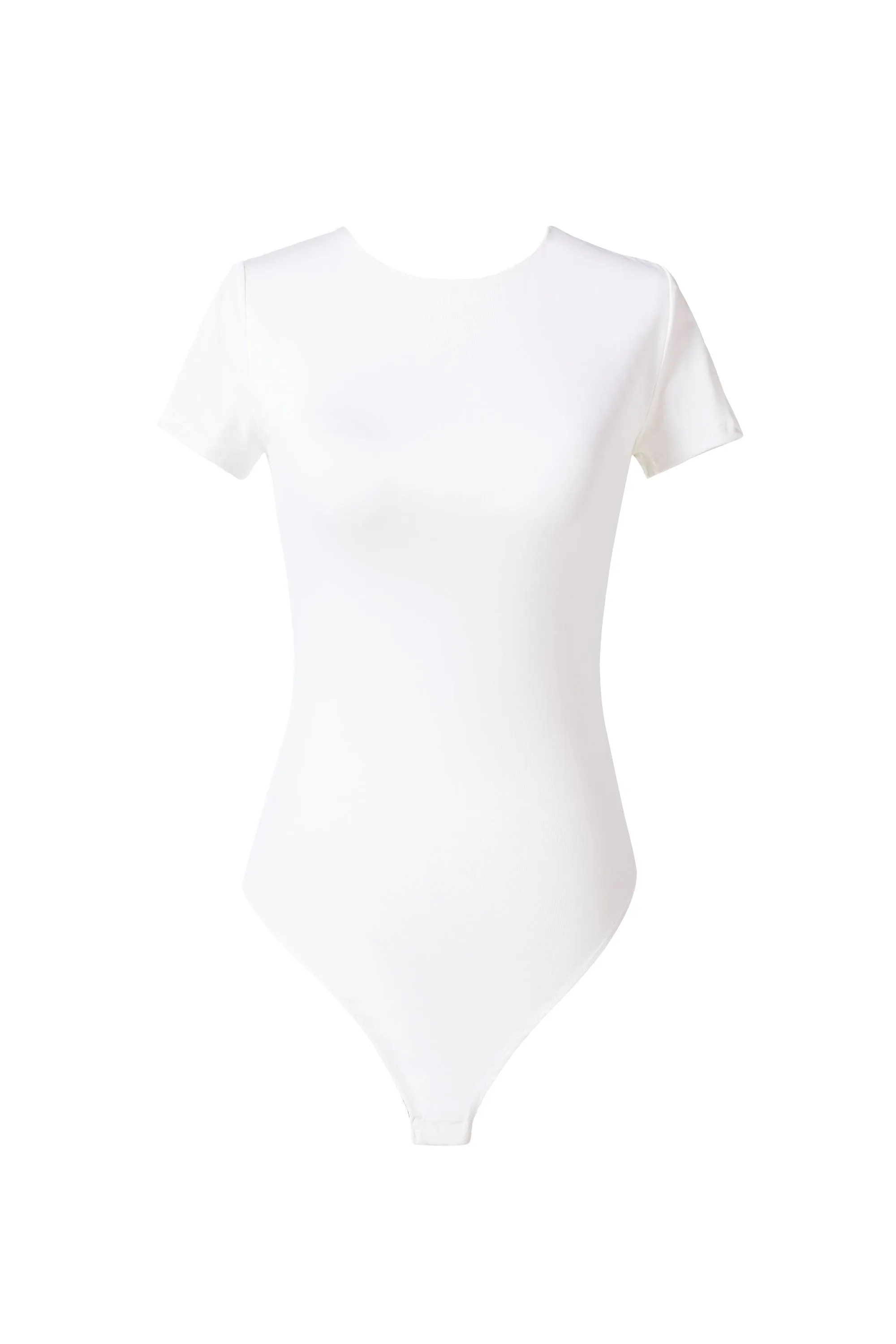 Helen White Cap Sleeve Bodysuit