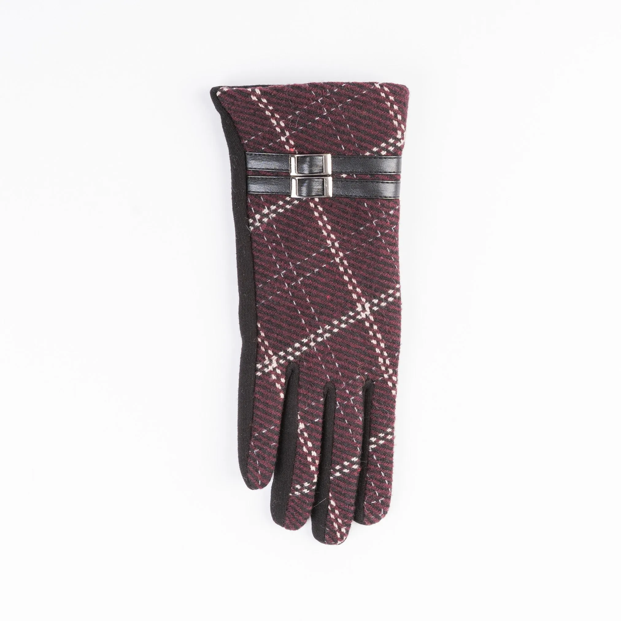 Herringbone Buckle Glove