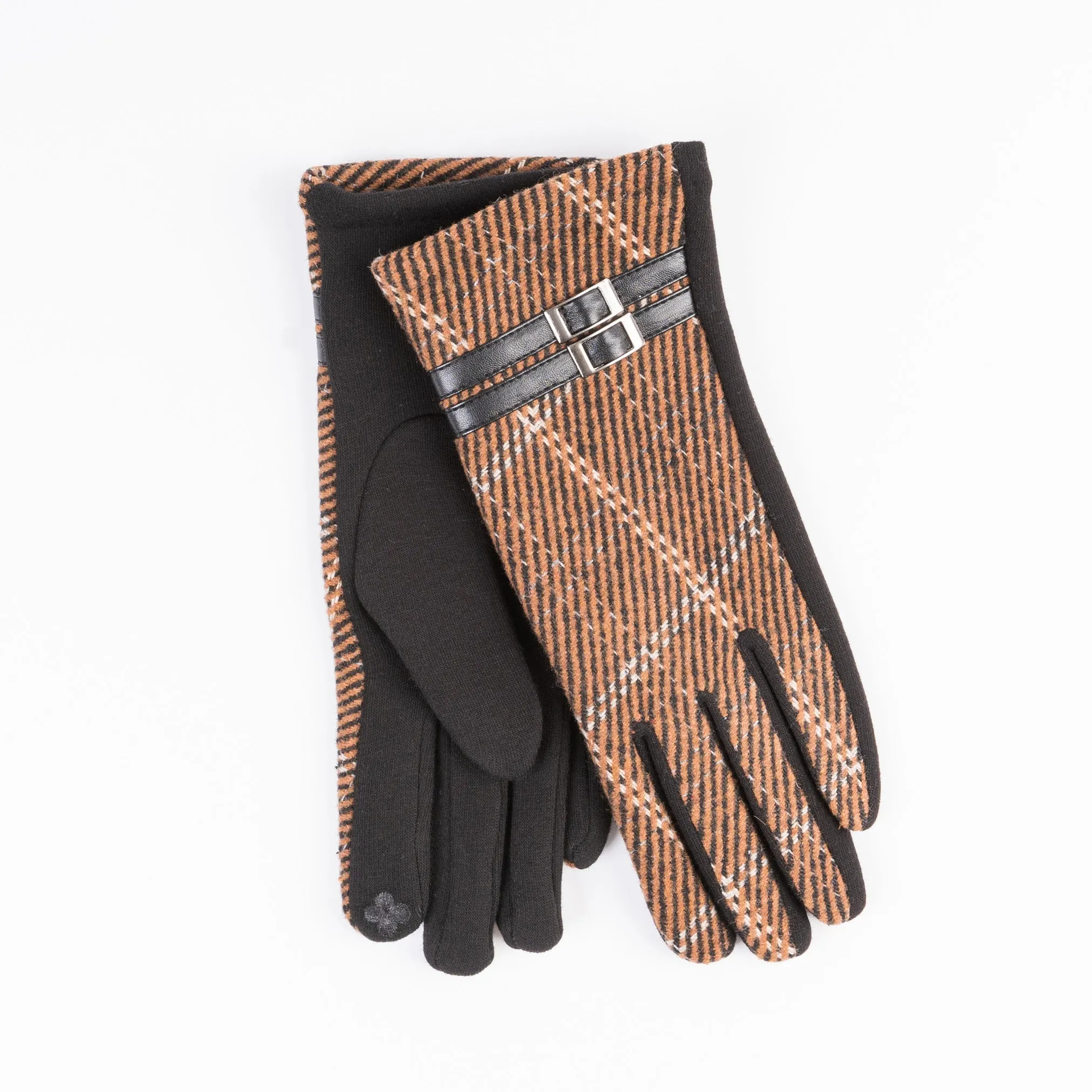 Herringbone Buckle Glove