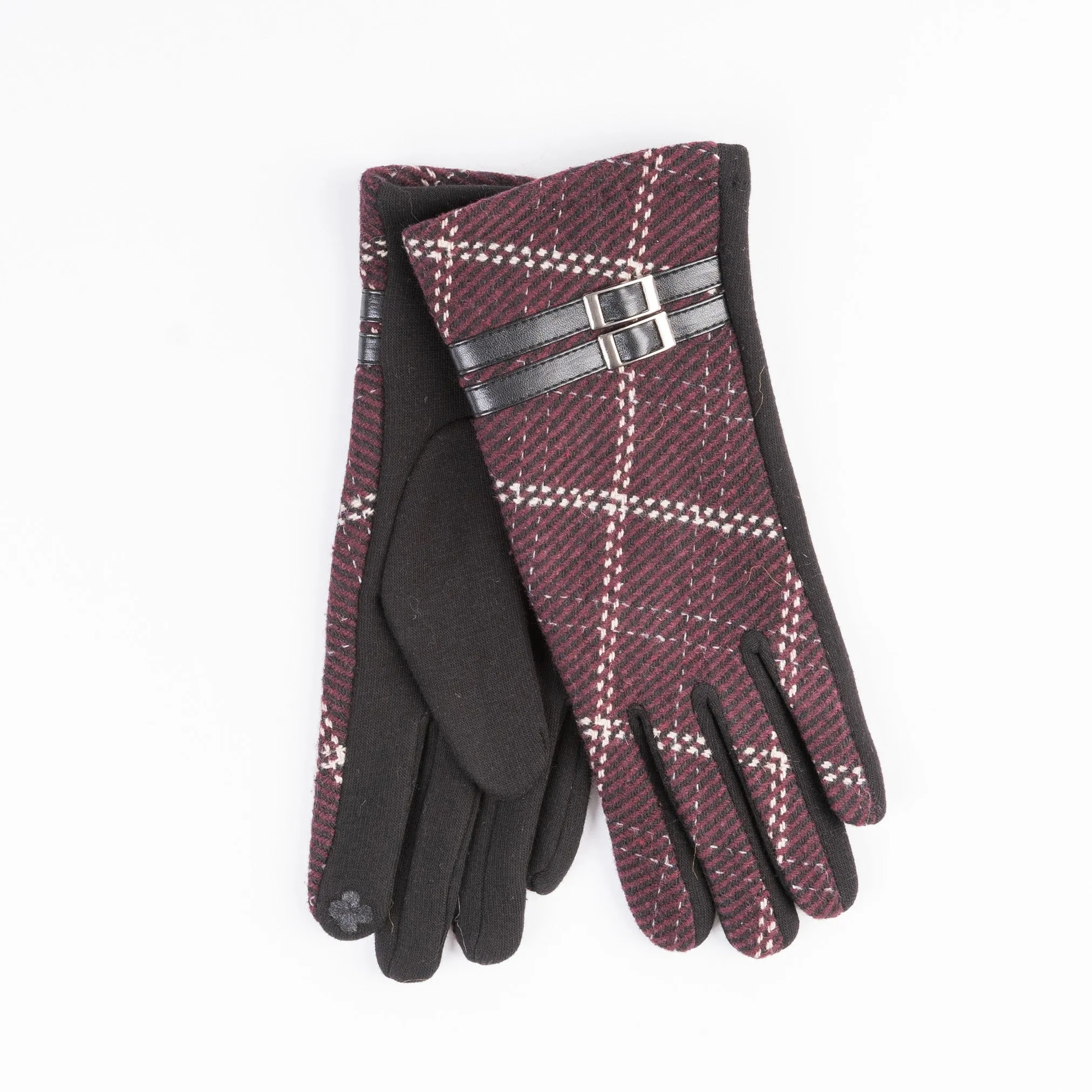 Herringbone Buckle Glove