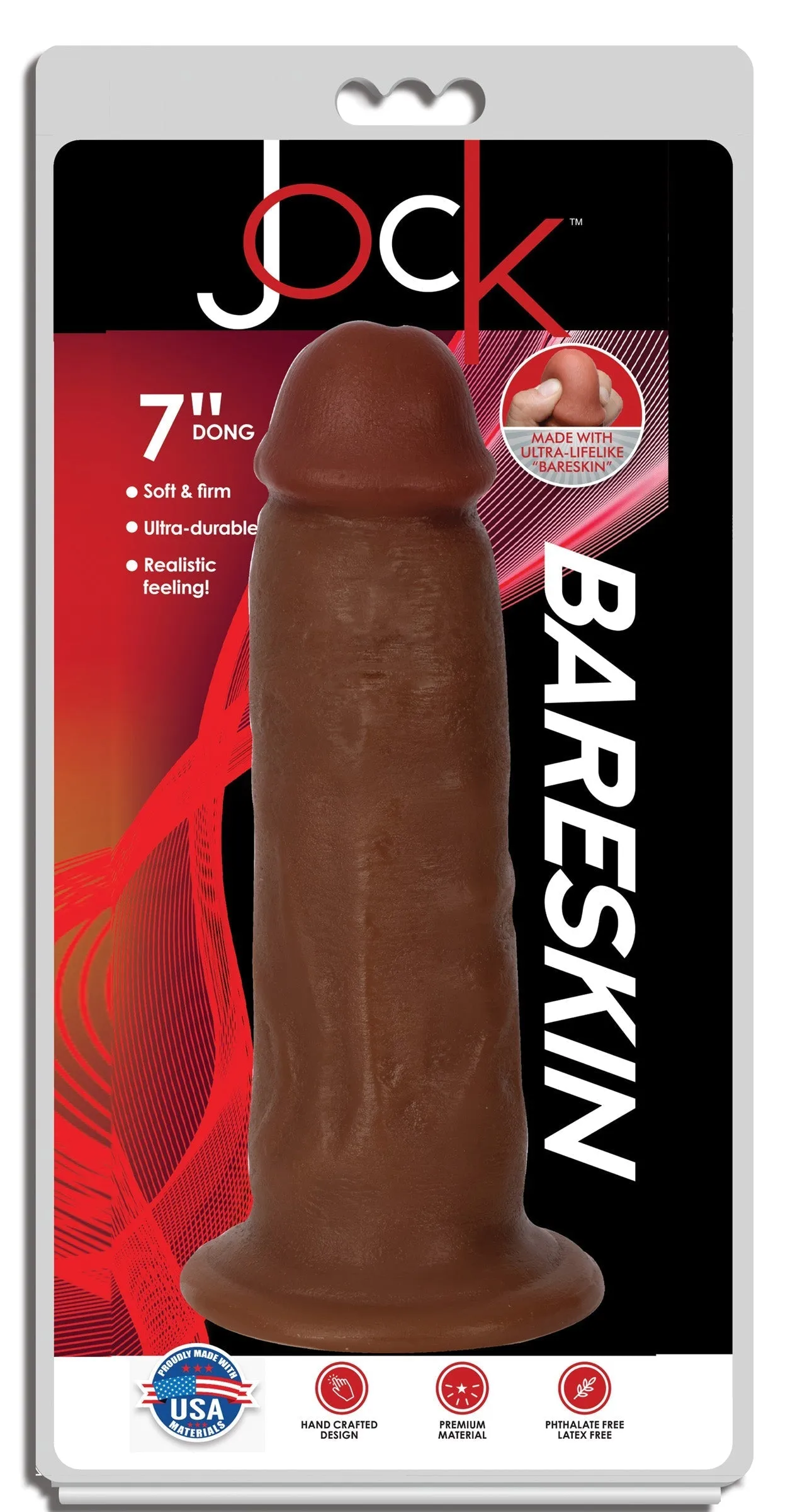 Jock Dark Bareskin Dildo