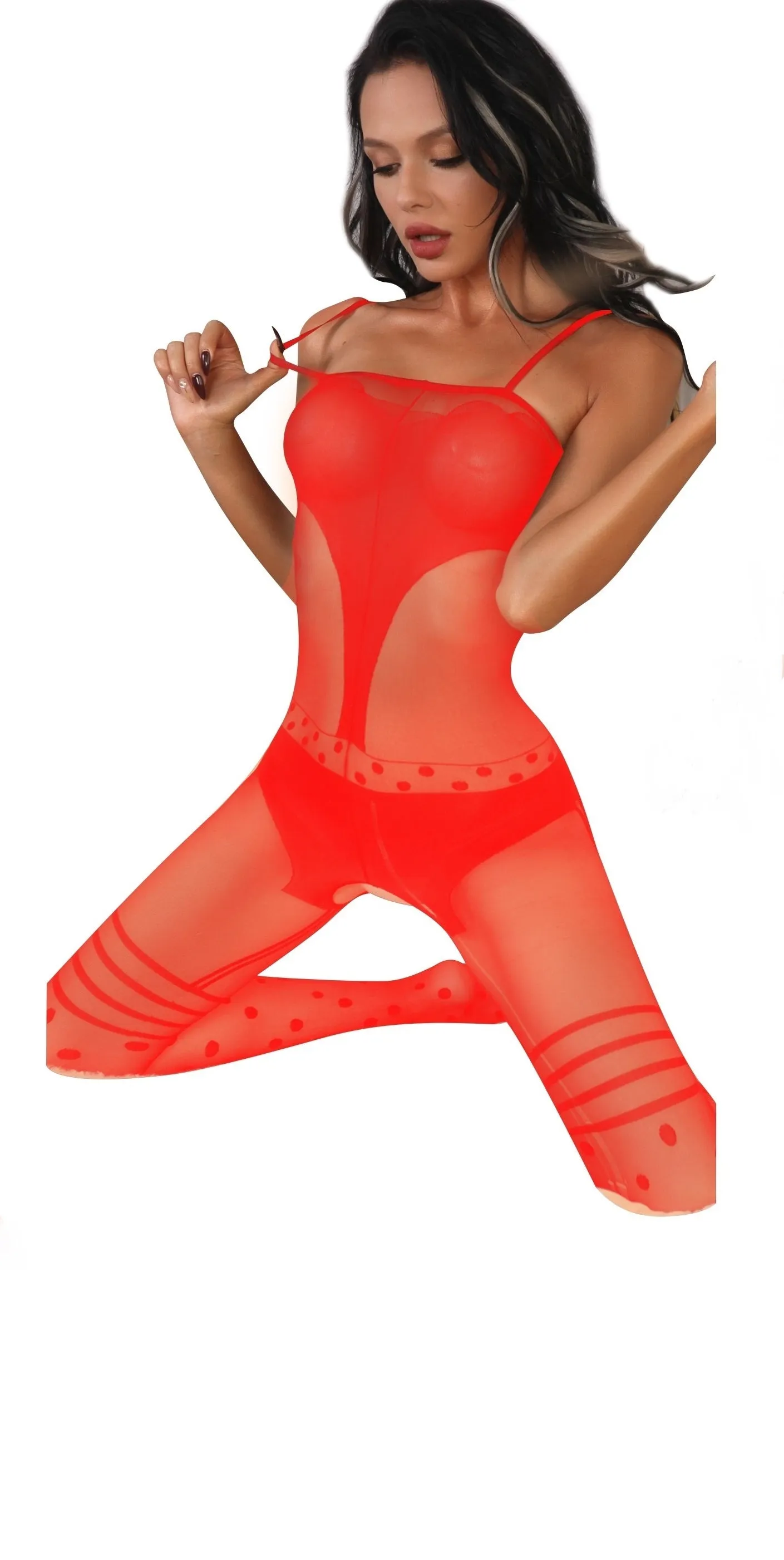 Lingerie Fishnet Body Stocking  (FAB-21116)