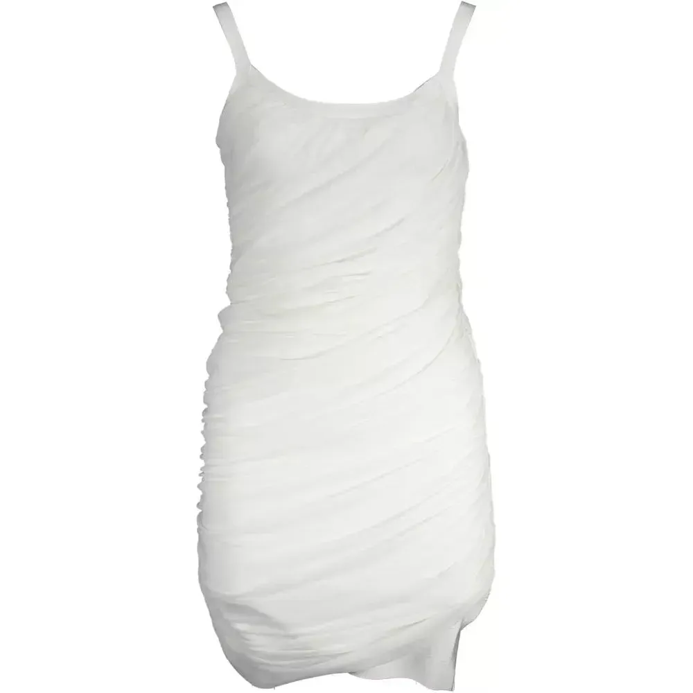 Marciano by Guess White Viscose Women Dress