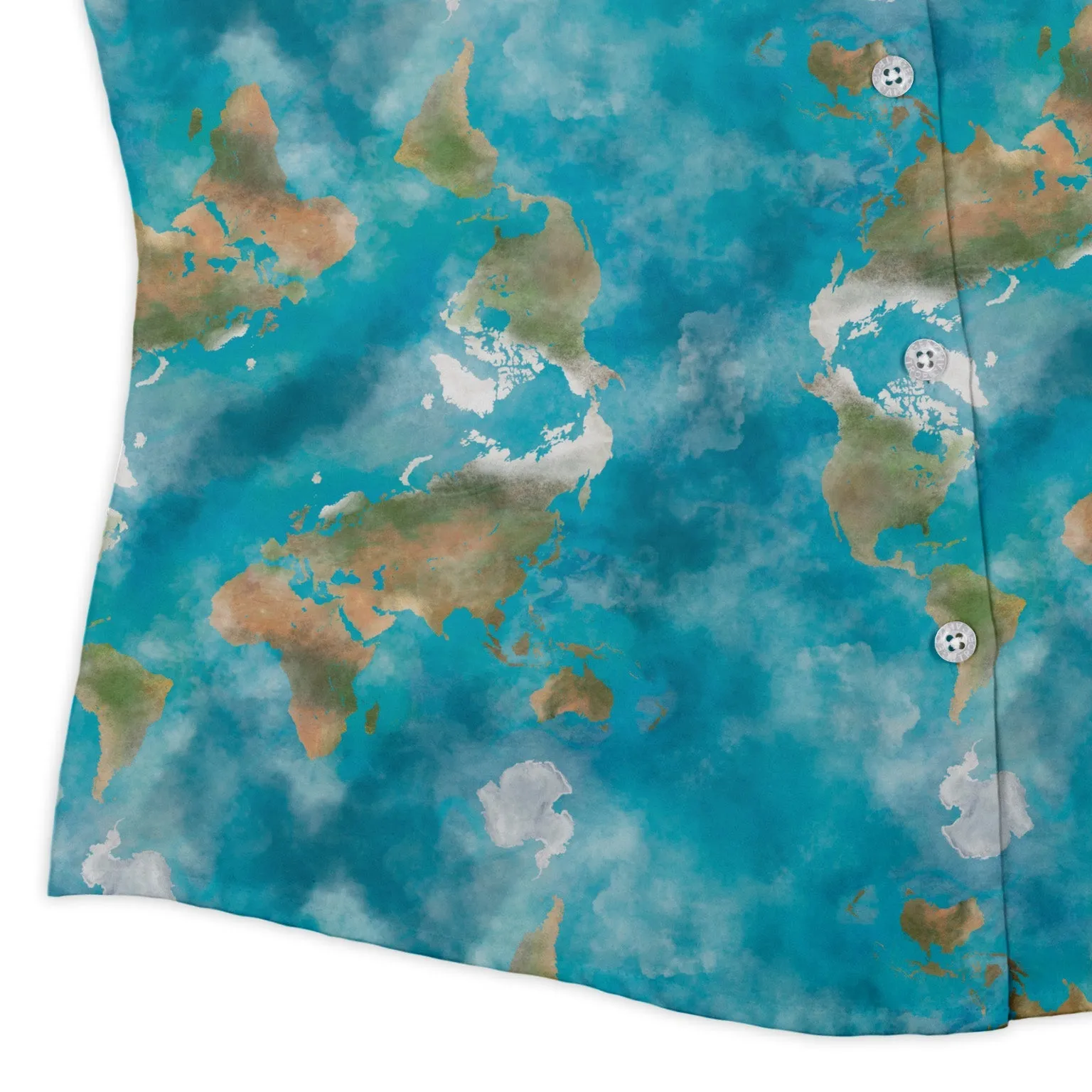 Mother Earth Curvy Button Up Shirt