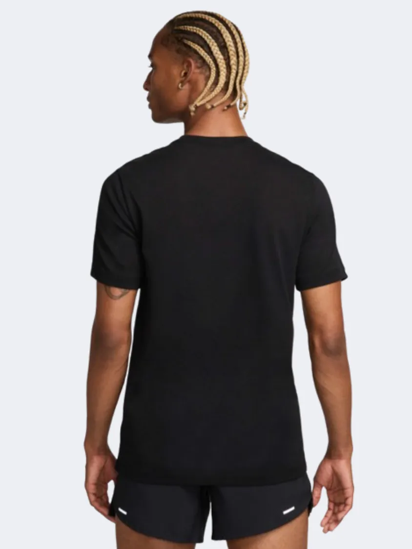 Nike Df Run Dna Fa24 Men Running T-Shirt Black